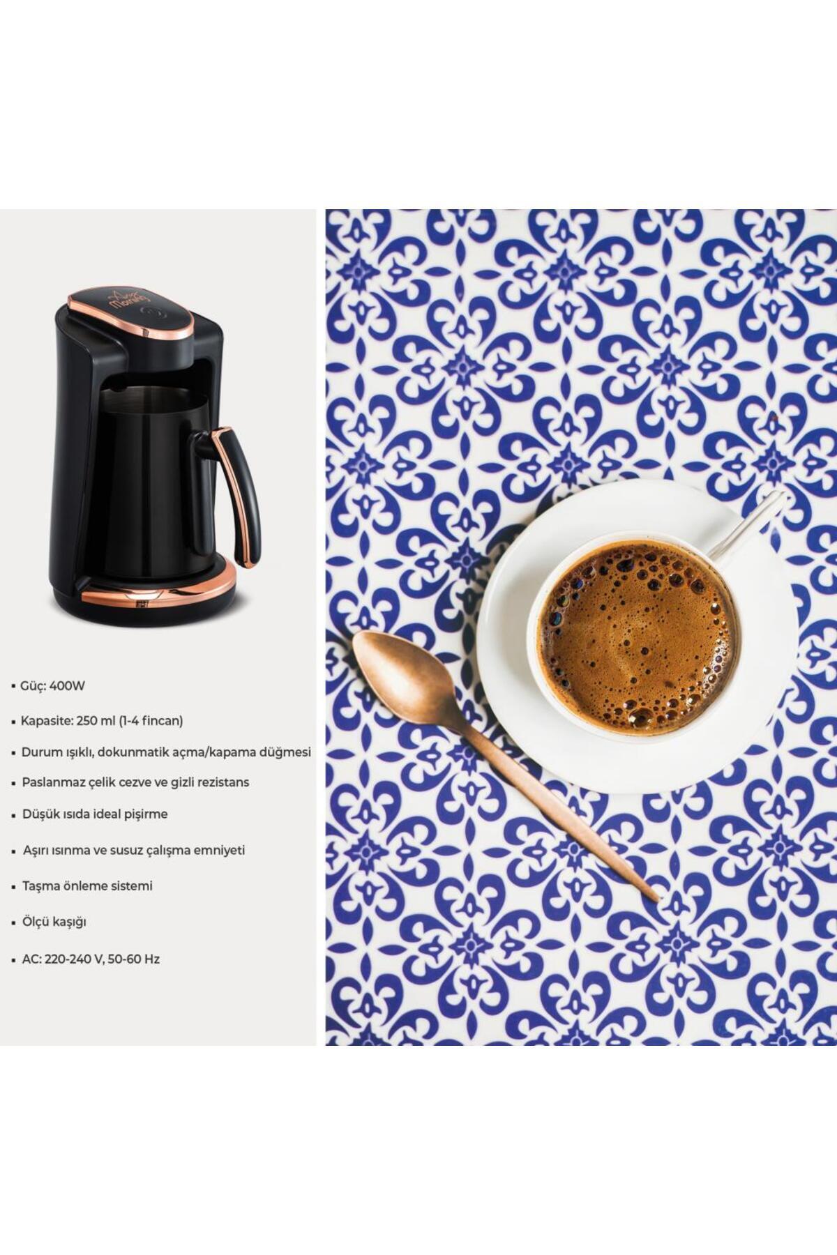 Any Morning-Lı23201s Türkische Kaffeemaschine mit Stahl-Kaffeekanne 3