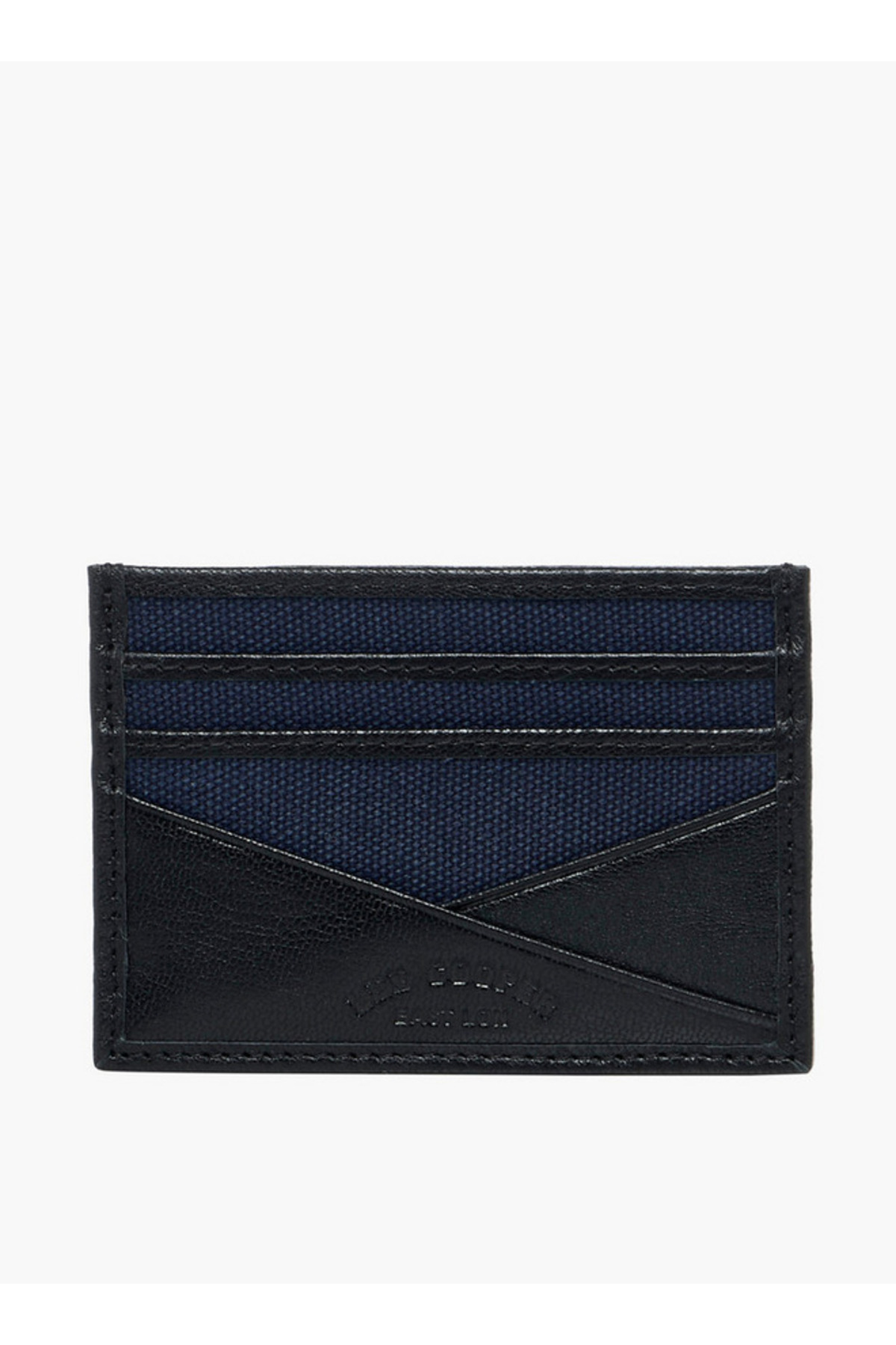 Portafogli Da Uomo Lee Cooper Asset, In Pelle Bovina Grassa, Con Portamonete E 3 Scomparti, 8.5x12 Cm