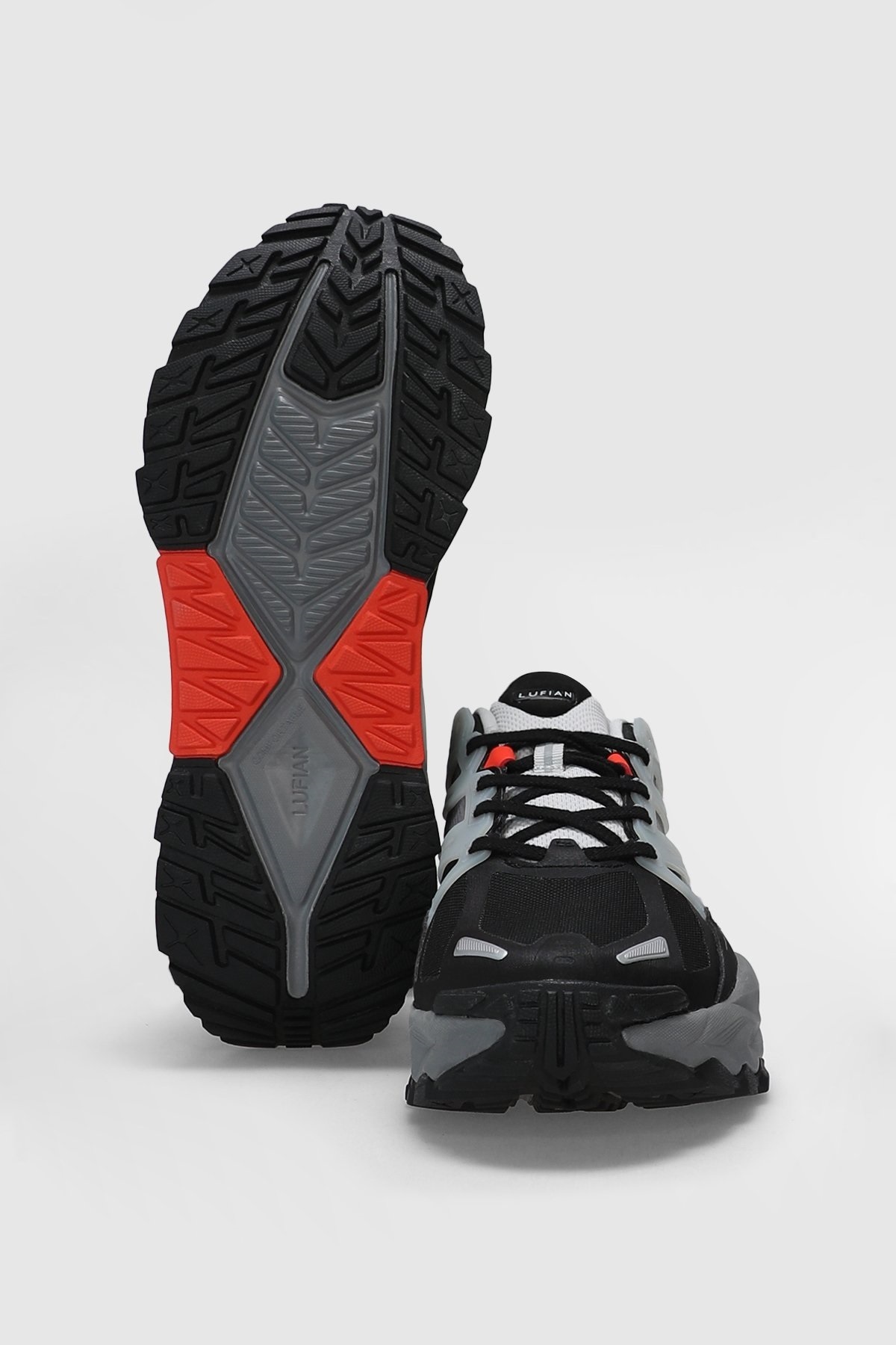 Lufian  112230202 Edwın Sneaker Erkek Deri Ayakkabı SİYAH - Görsel 7