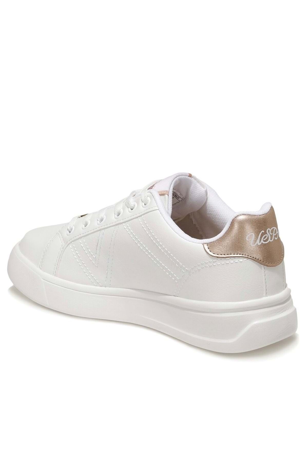 U.S. Polo Assn.  U.S. Polo Assn EXXY Unisex Spor Ayakkabı BEYAZ - Görsel 3