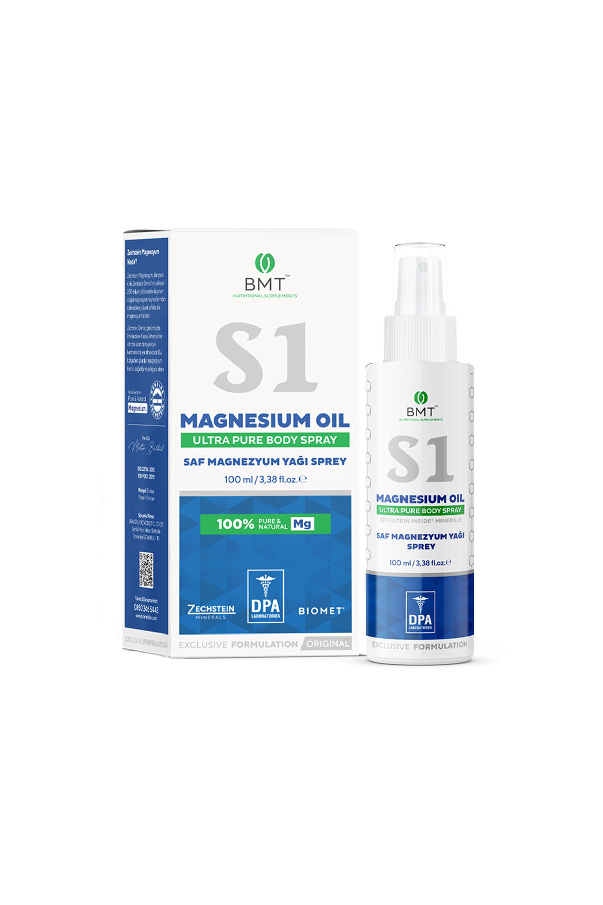 S1™ Magnezyum Yağı 100 ml Zechstein — SKU K175 — تصویر 2 از 2