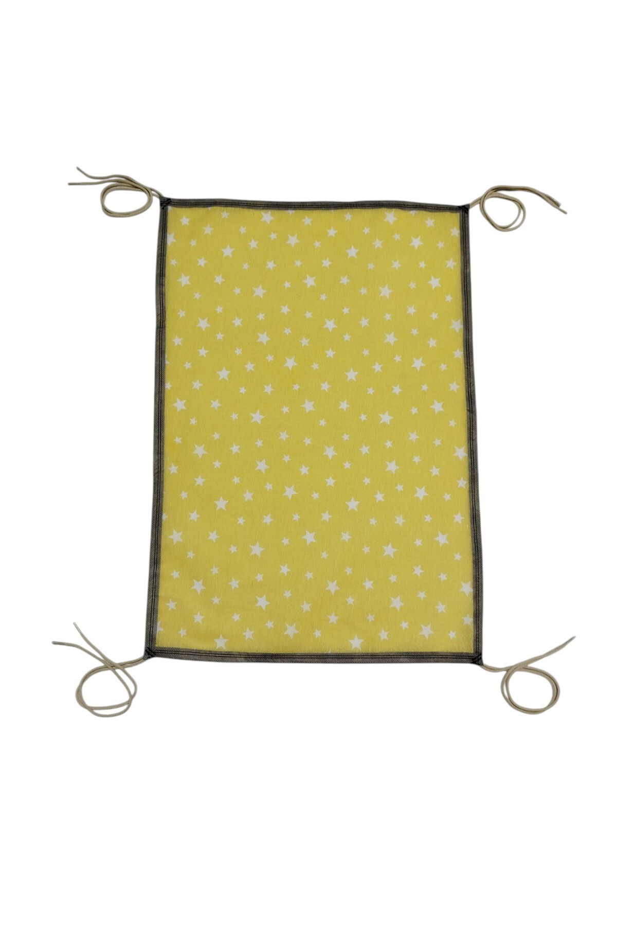 Nurnivus Öğrenme Kulesi Ek Ön Koruma Bariyer Kumaşı Çocuk Güvenlik Kule Ön Bariyer Yıkanabilir SARI 40x60 cm fotoğrafı 3 (önizleme)