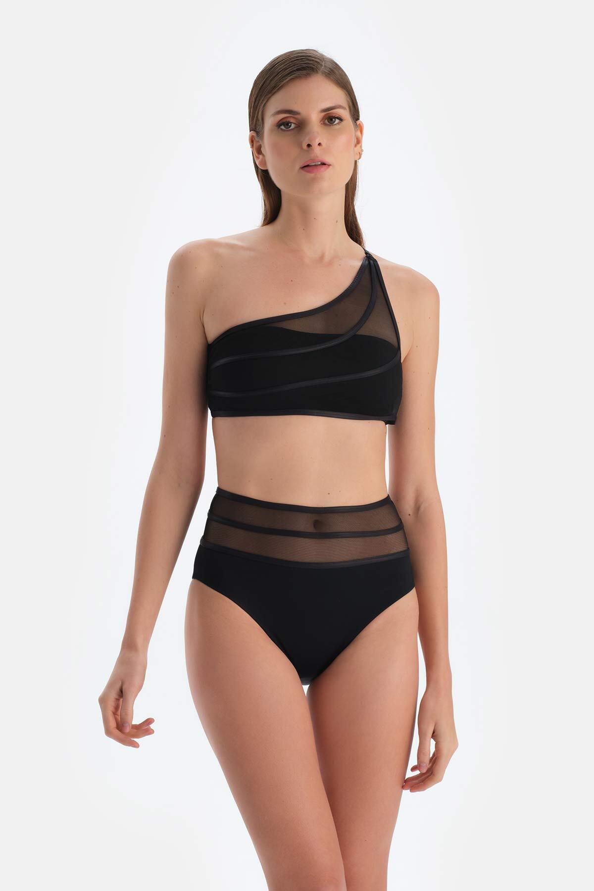 Dagi Siyah Yüksek Bel Alt