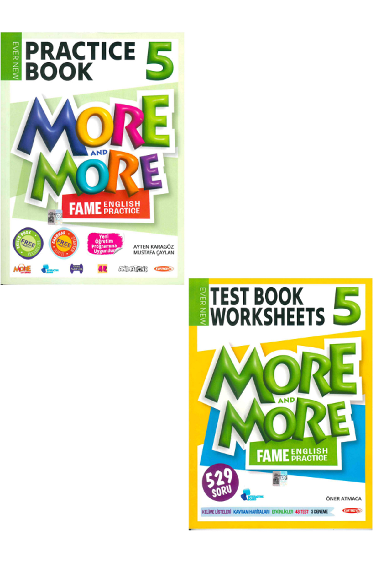 Açı Yayınları 5.Sınıf More And More Test Book Worksheets + 5.Sınıf More ...