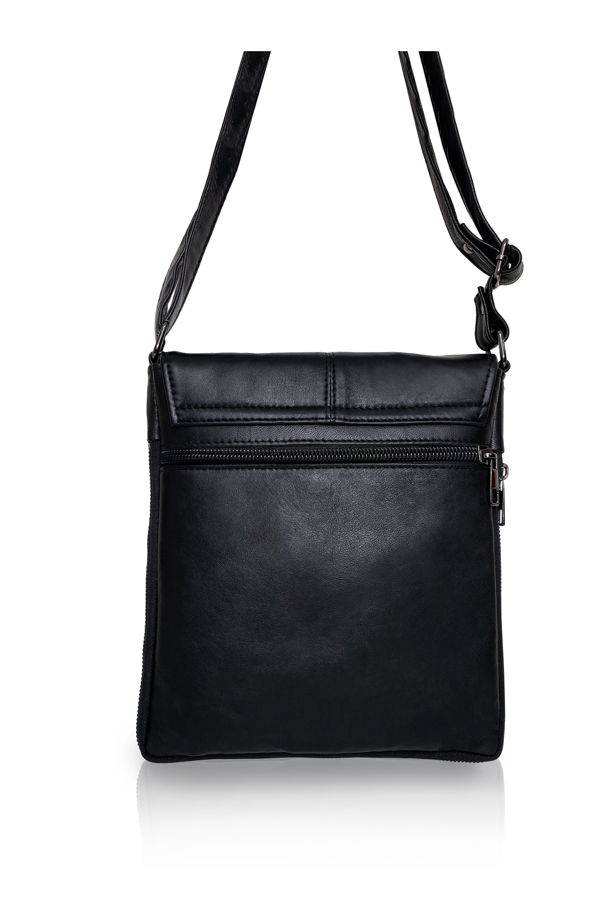 westbag  Hakiki Deri Postacı Çantası Premium Deri Çapraz Askılı Yandan Asmalı Omuz Çanta - Görsel 3