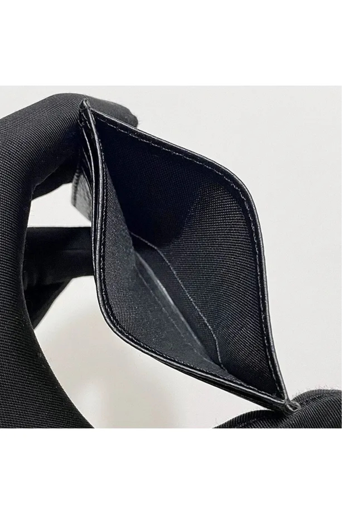 YNS LEATHER  Siyah Erkek Cüzdan Isim Baskılı Kişiye Özel - Görsel 6