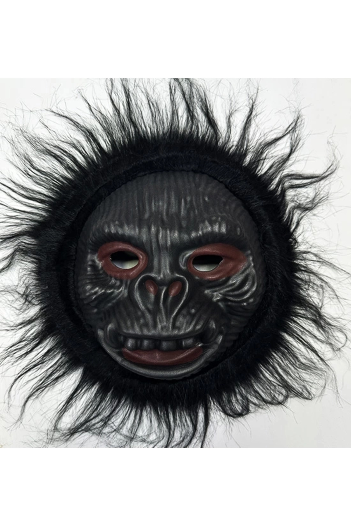 Glowify Store BUĞZ Orangutan Maskesi - Maymun Maskesi - Goril Maskesi Yetişkin Çocuk Uyumlu Siyah Renk Model 2