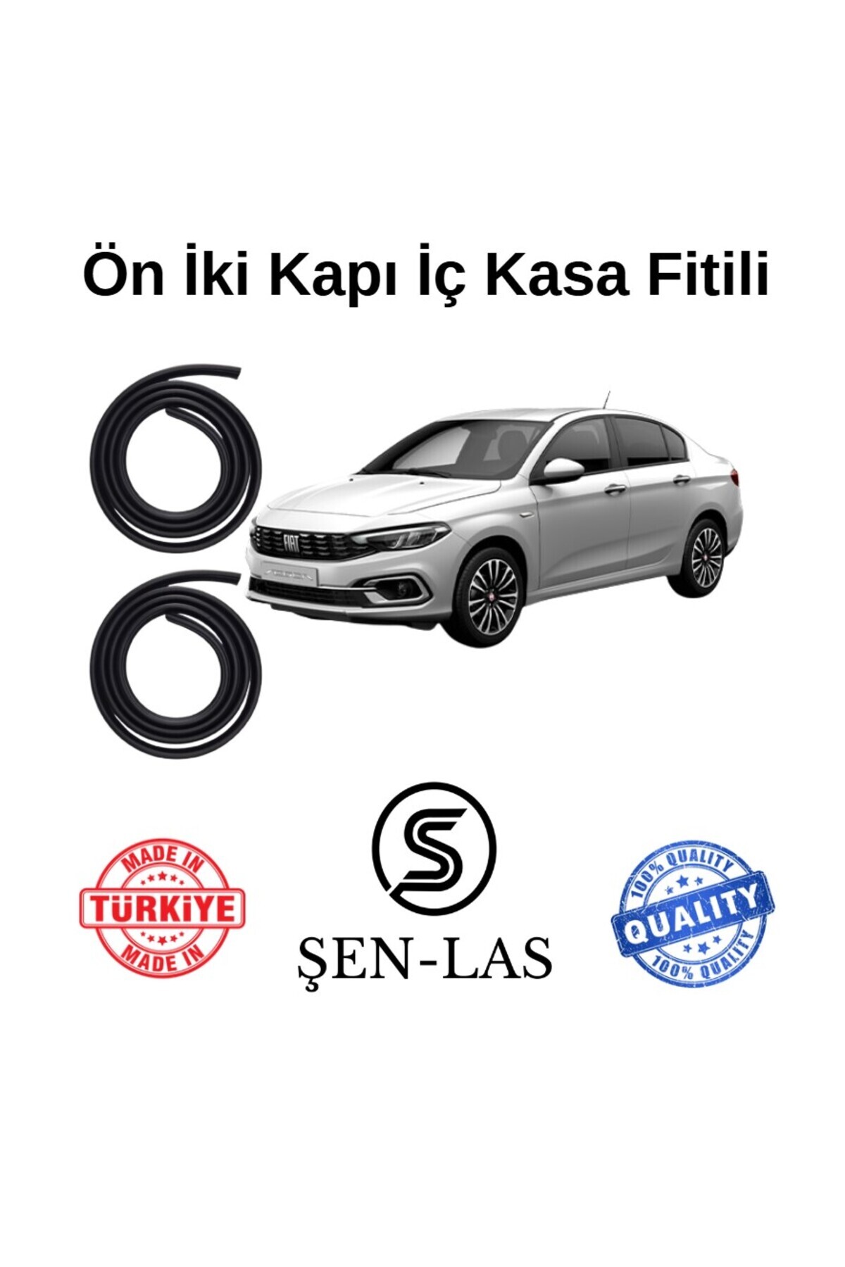 Şen-las Kauçuk Market Fiat Egea Sedan Şen-Las Ön İki Kapı Fitili ŞL17906