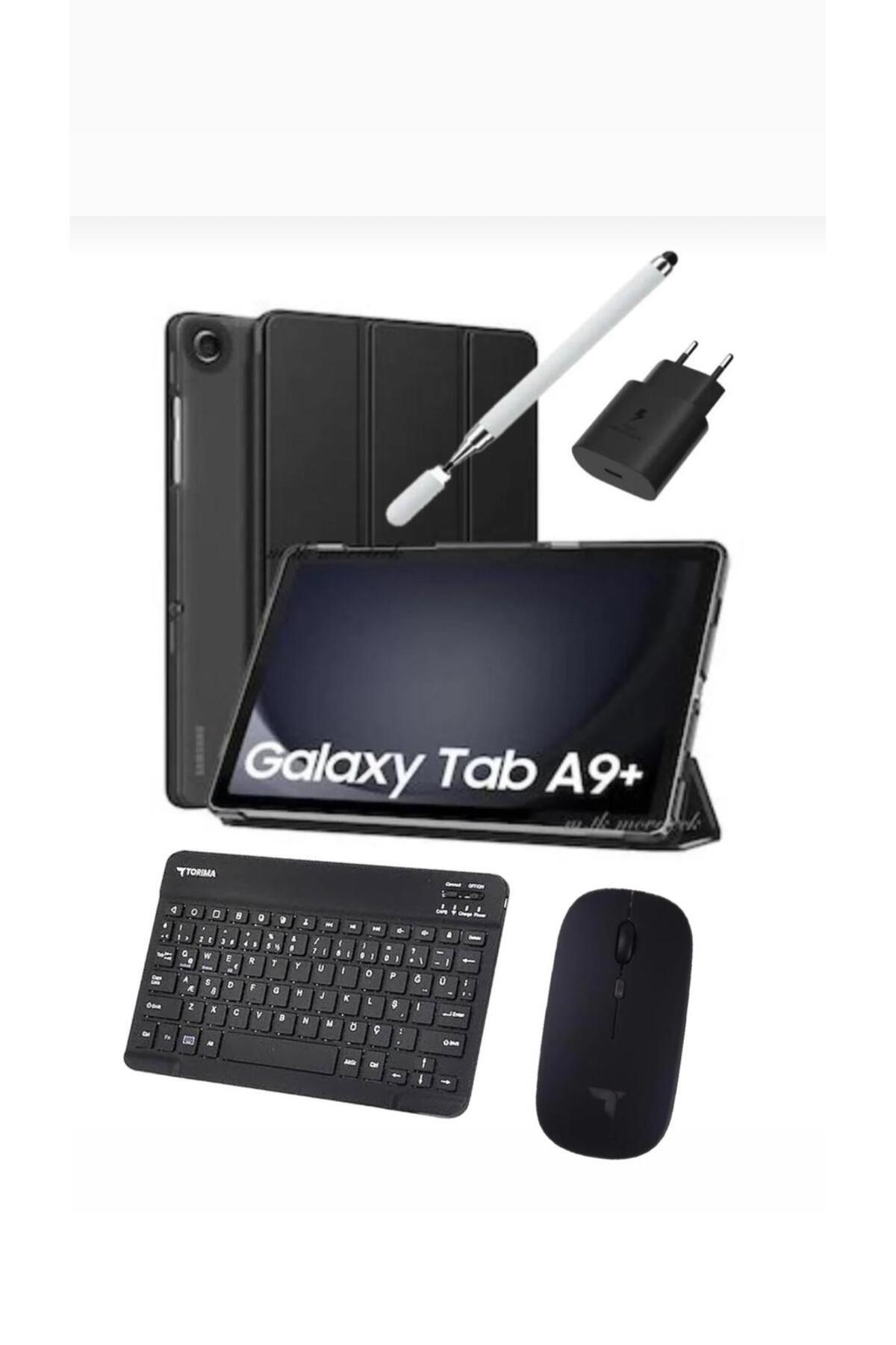 Samsung Galaxy Tab A9 Plus 8gb 256gb 11 İNÇ (KALEM HEDİYE) Kılıf Başlık Cam Klavye Mouse Türkiye Garantili
