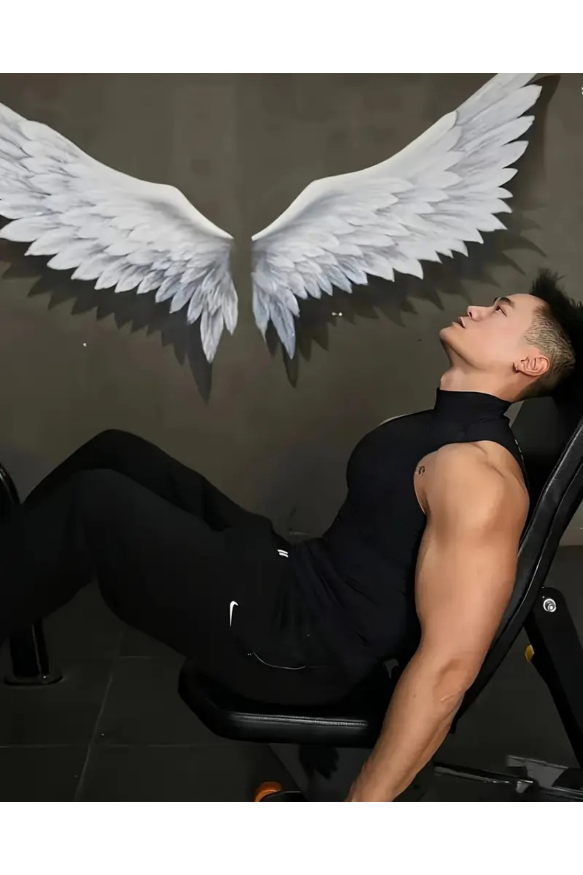 Genel Markalar Yarim Boğaz Sıfır Kol Futbol Body-Fitness Body & Egzersiz Body - Boğazli Sıfır Kol Basketbol Body görsel 3