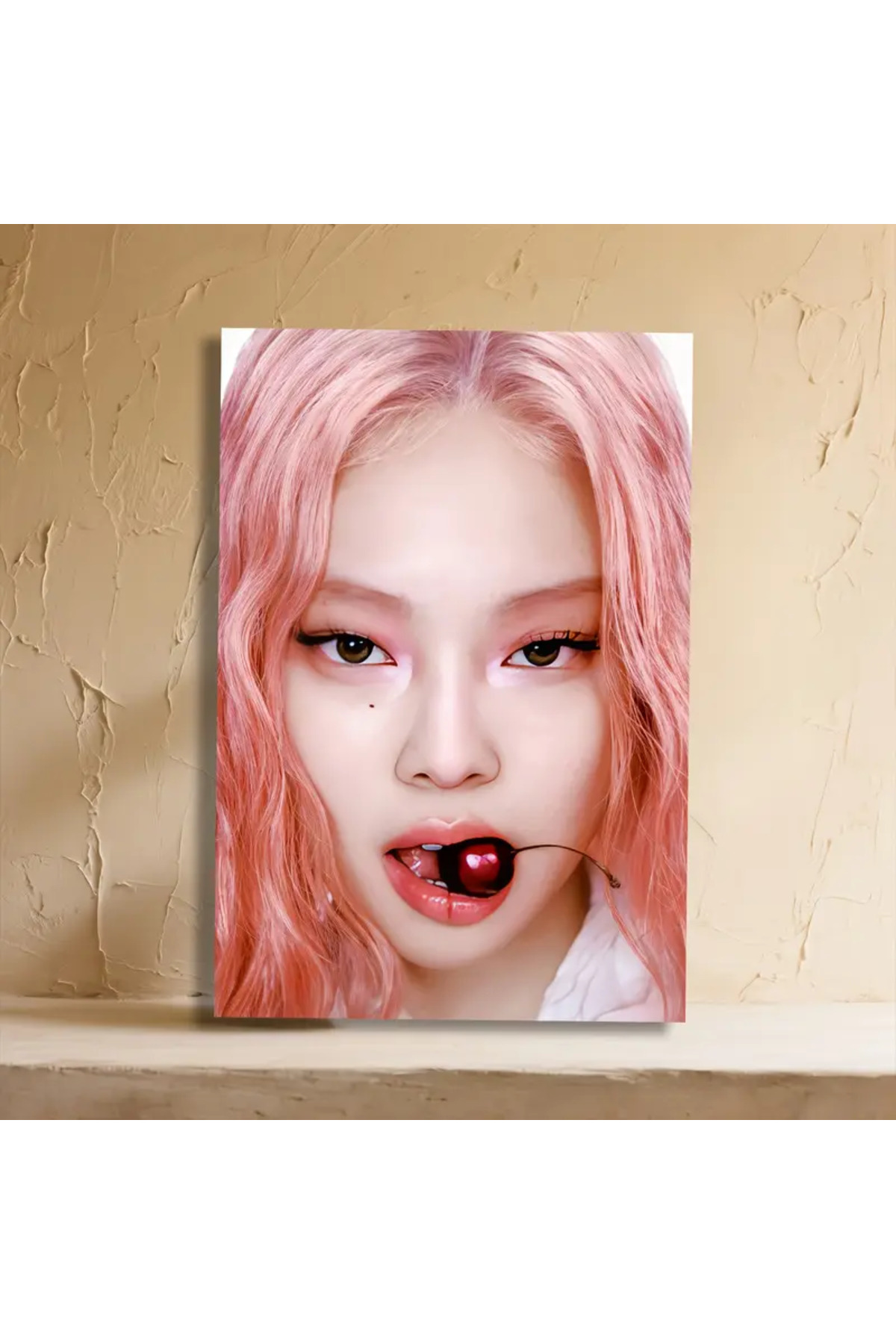 512 STORE Blackpink Jennie Cherry İkon Duvar Dekor Estetik K-Pop