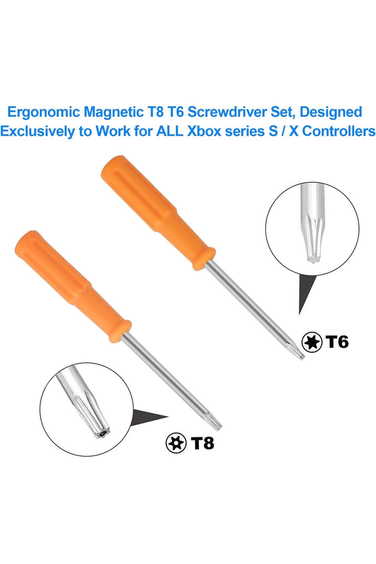 erorex-Replacement Bumper Triggers Full Button Dpad Rt Lt Rb Lb Abxy Guide Buttons T6 T8 Screwdrivers 6