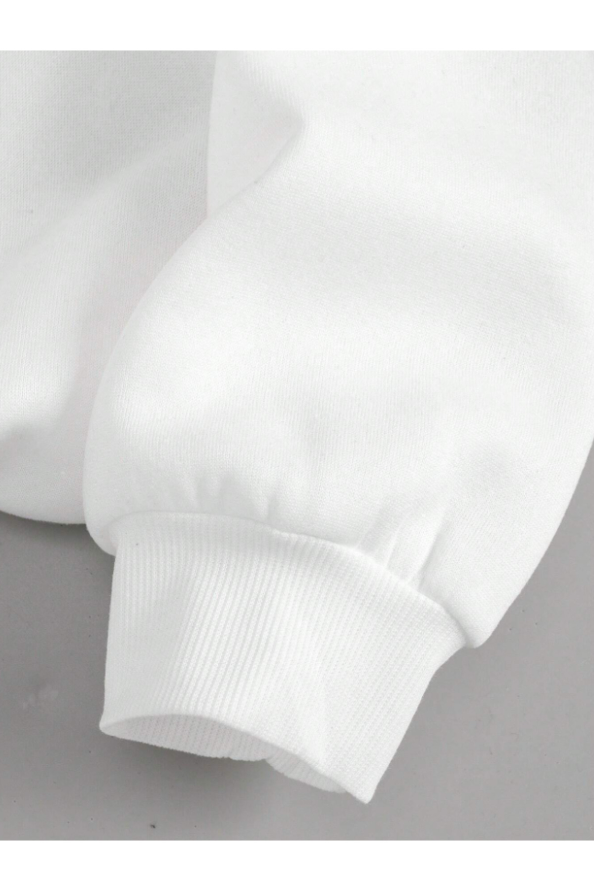 COHERENT Unisex Kadın/Erkek KITY HELLO Özel Baskılı Renkli Oversize Bisiklet Yaka Pamuklu Sweatshirt görsel 3