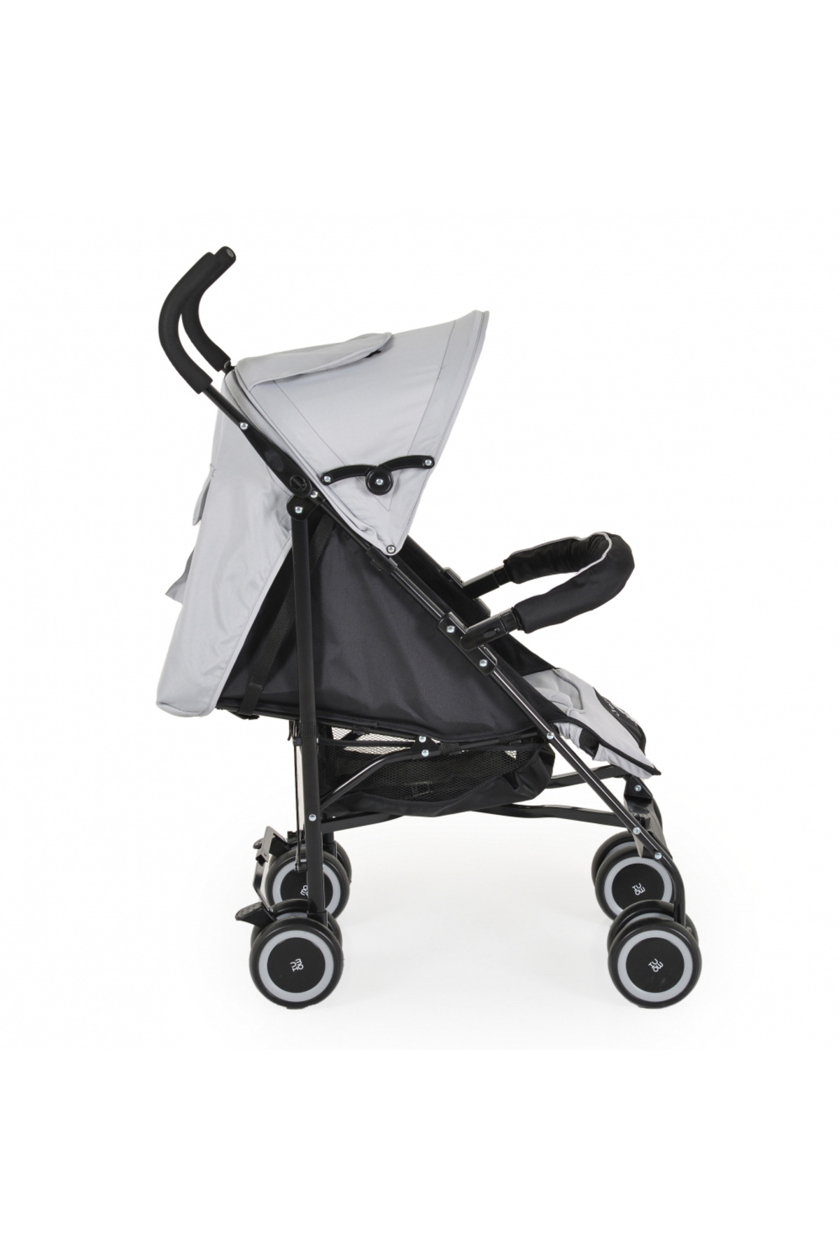 Moni-Jerry New Gray Baby Stroller with Adjustable Backrest and Sleeping Position, Swivel Wheels c 6