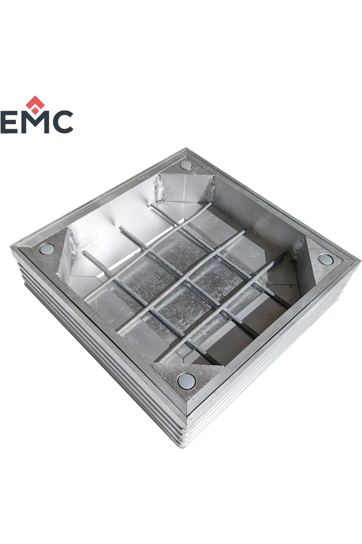 درپوش منهول توکار کف، سینی کاشی آلومینیومی، مربع (۳۰×۳۰)