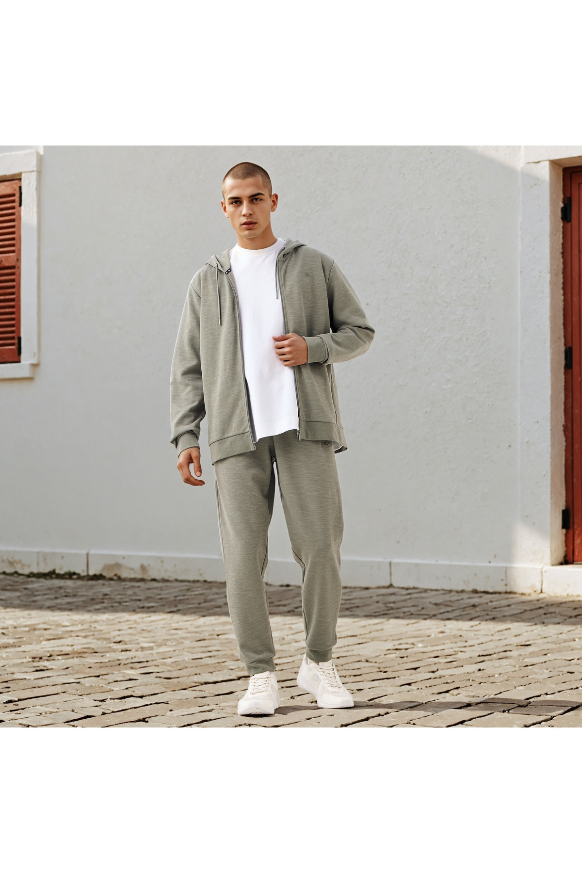 Kappa-Jogger with Drawstring Waist and Pockets 2