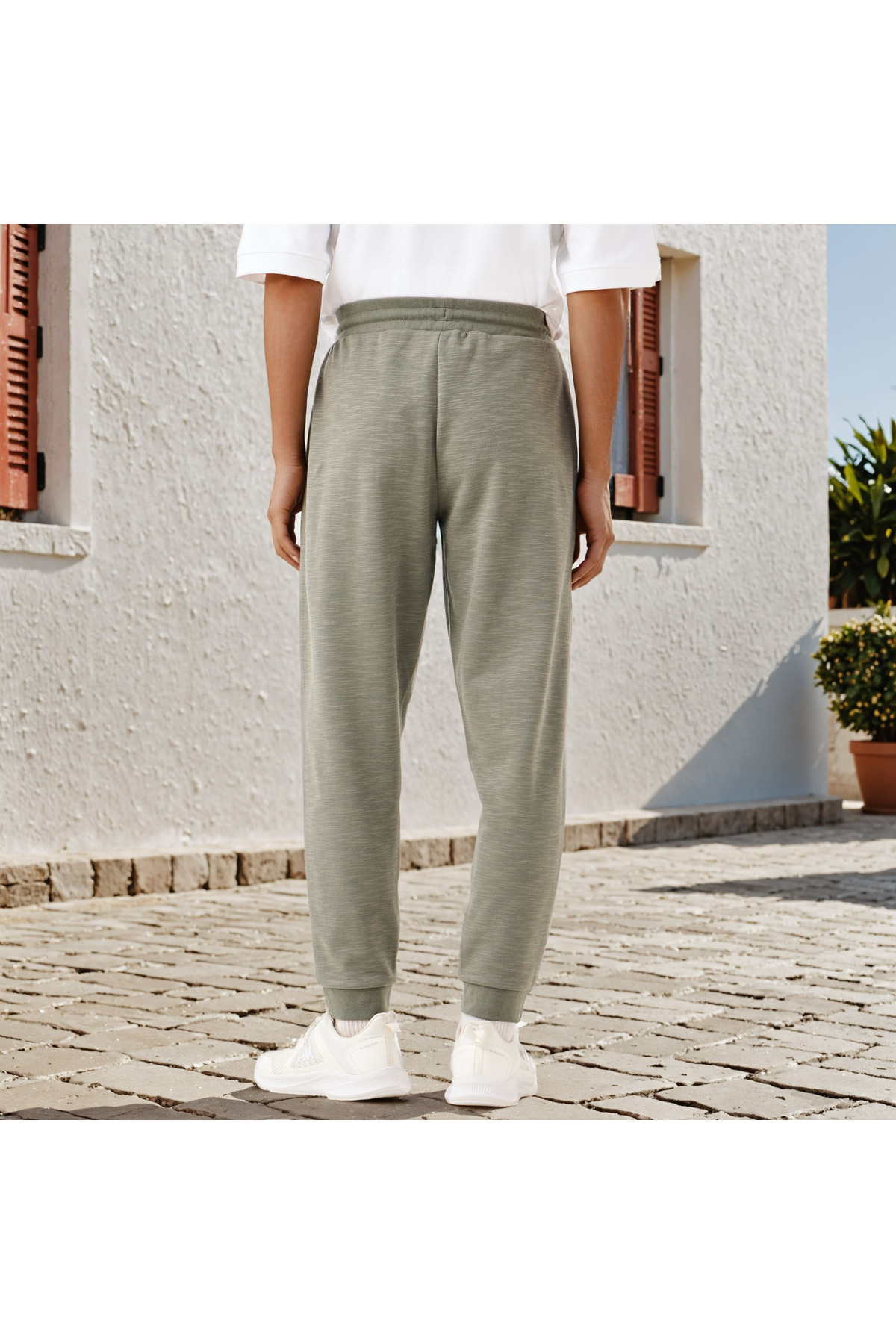 Kappa-Jogger with Drawstring Waist and Pockets 3