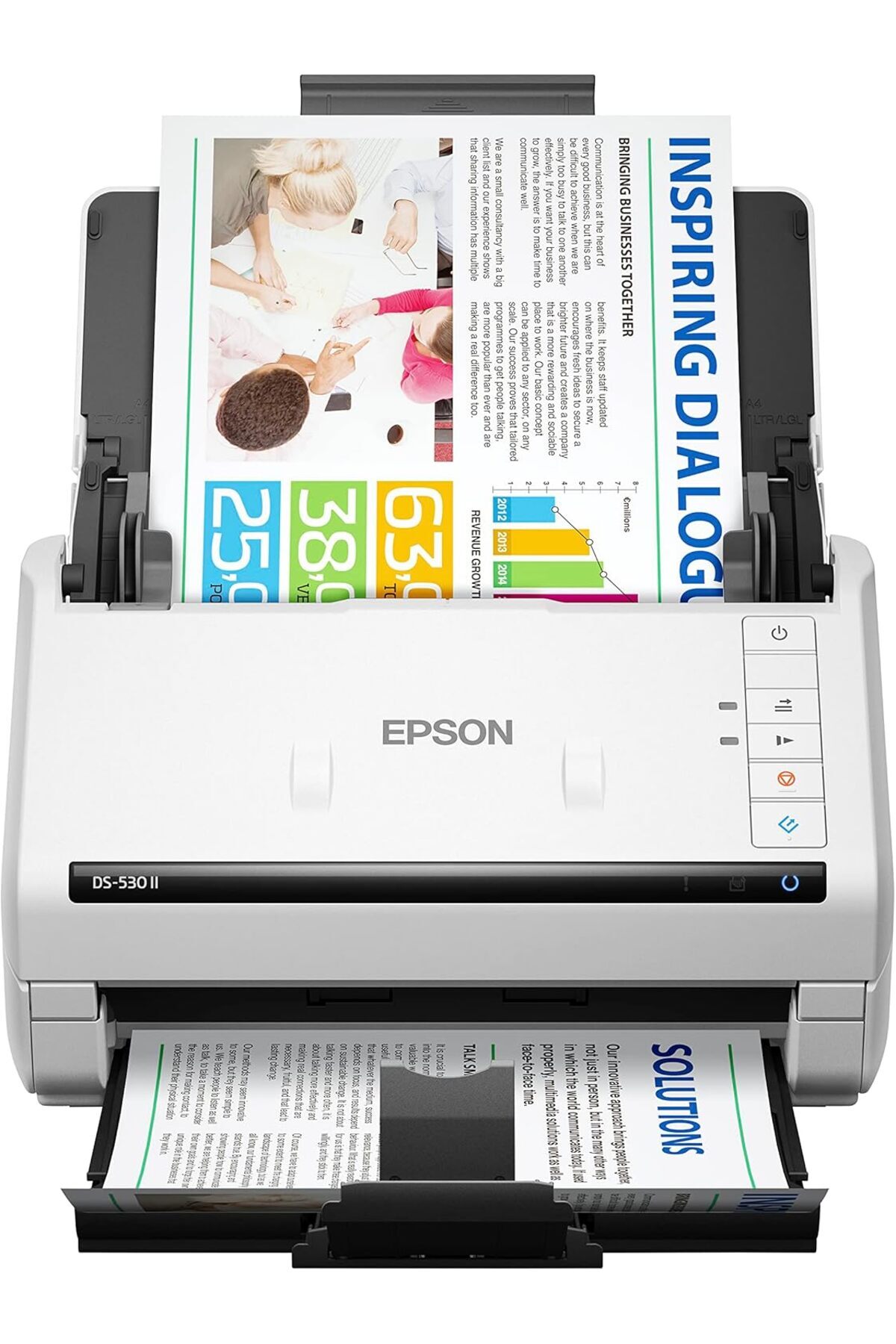 EPSON-DS-530 II Color Duplex Scanner – PC & Mac ADF 1