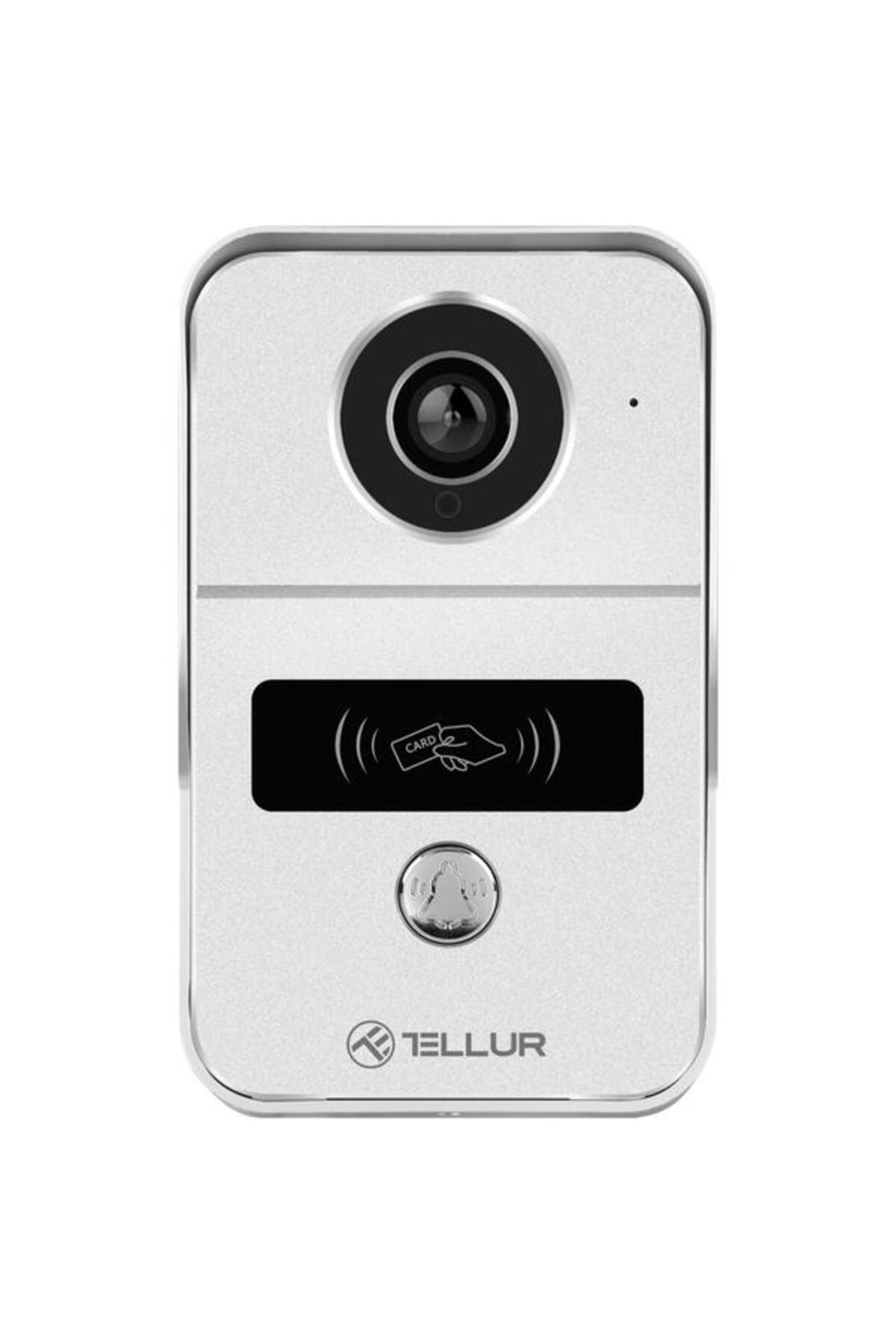 TELLUR-Smart Doorbell with Video Intercom TLL331511, Wi-Fi, 1080P, Motion Sensor, Unlock Function, M 1