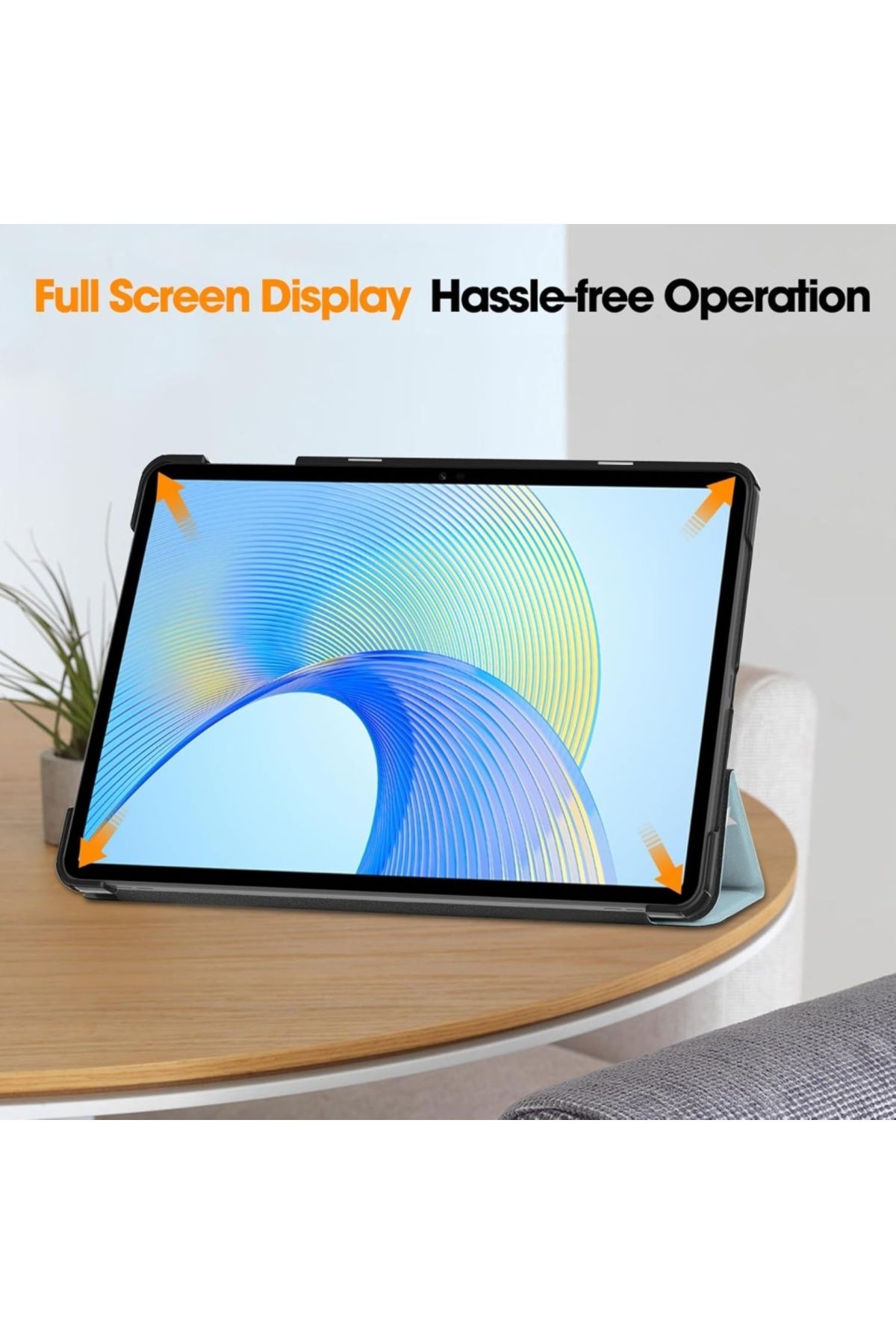 SKYDDAR INNOVATION-Tablet case for Honor Pad X8a, with Multi-Angle stand, FoldPro, Unicorn, set with sticker 6