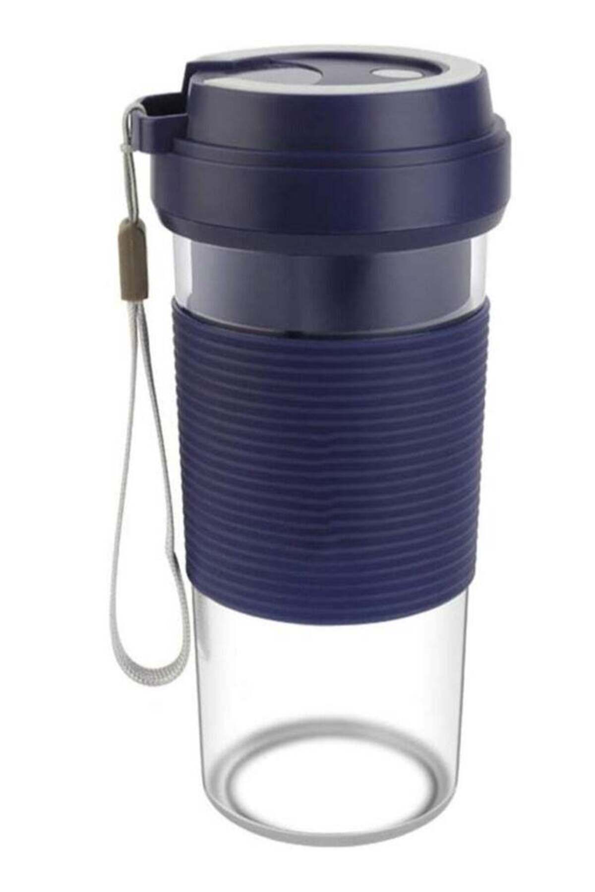 Generic-Raxoom Black 300ML Portable Juice Blender Mini USB Rechargeable Juicer Juicing cup Multi-function F 1