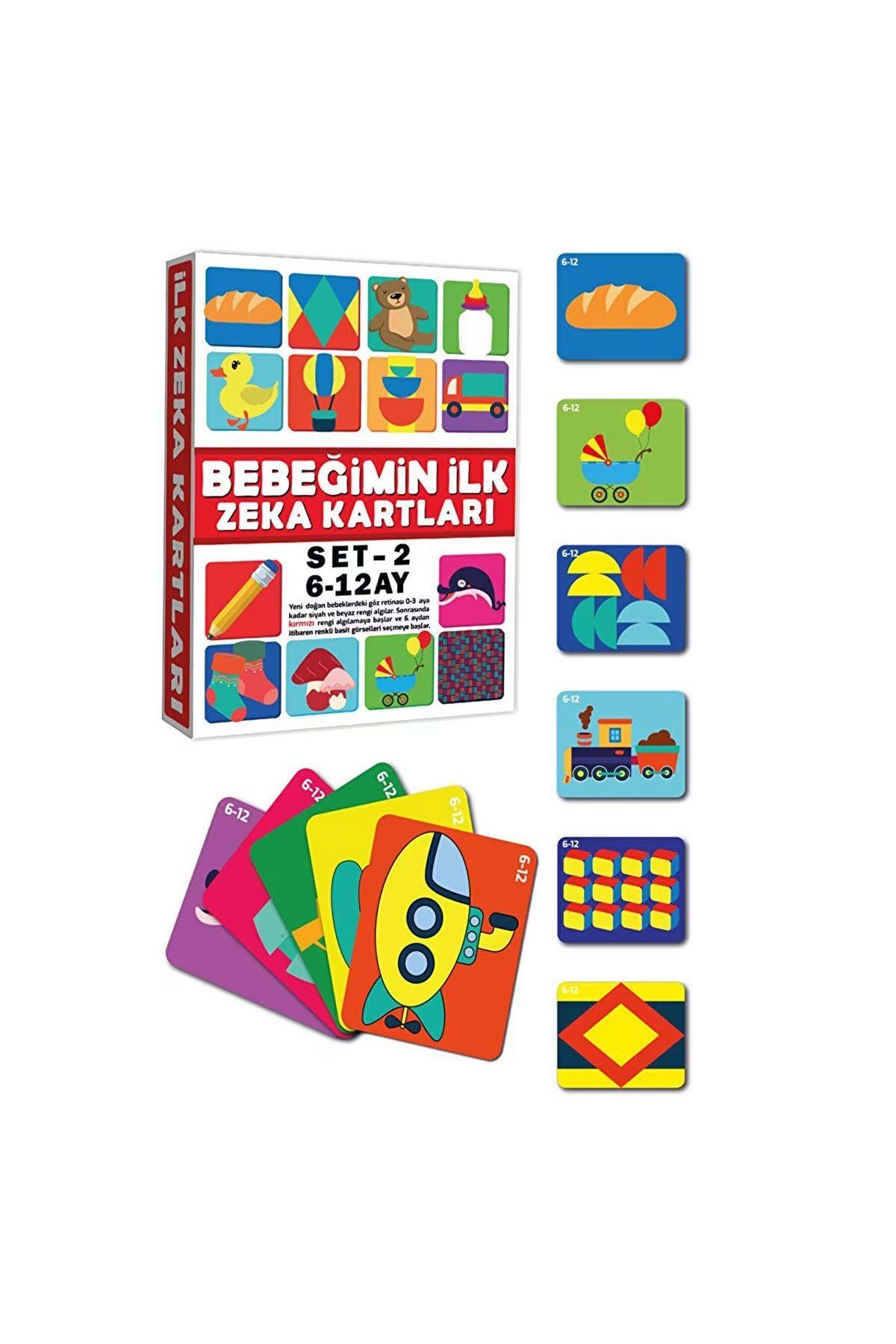 NEWBRENDHOME Öğretici Eğitici Oyuncaklar 2205 EĞİTİCİ KARTLAR 6-12 AY ZEKA KARTLARI Kız Erkek Çocuk Oyuncak fotoğrafı 2 (önizleme)