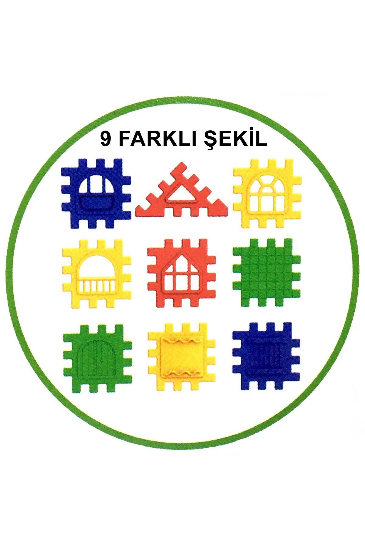 paraply Puzzle City 3D Yapı ve Tasarım Blokları 64 Parça - 03702 Kız Çocuk Erkek Çocuk Oyuncak Eğitici Oyunc fotoğrafı 4 (önizleme)