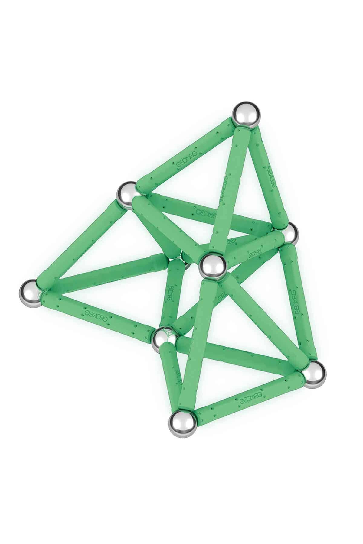 NEWBRENDHOME Öğretici Eğitici Oyuncaklar Geomag Glow Manyetik Zeka Oyunu 42 Parça S02000329 Kız Erkek Çocuk Oyunc fotoğrafı 4 (önizleme)