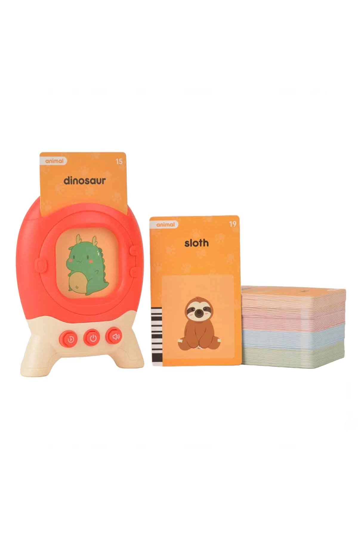 NEWBRENDHOME Öğretici Eğitici Oyuncaklar Öğretici İngilizce Konuşan Flash Kartlar Kız Erkek Çocuk Oyuncak fotoğrafı 5 (önizleme)