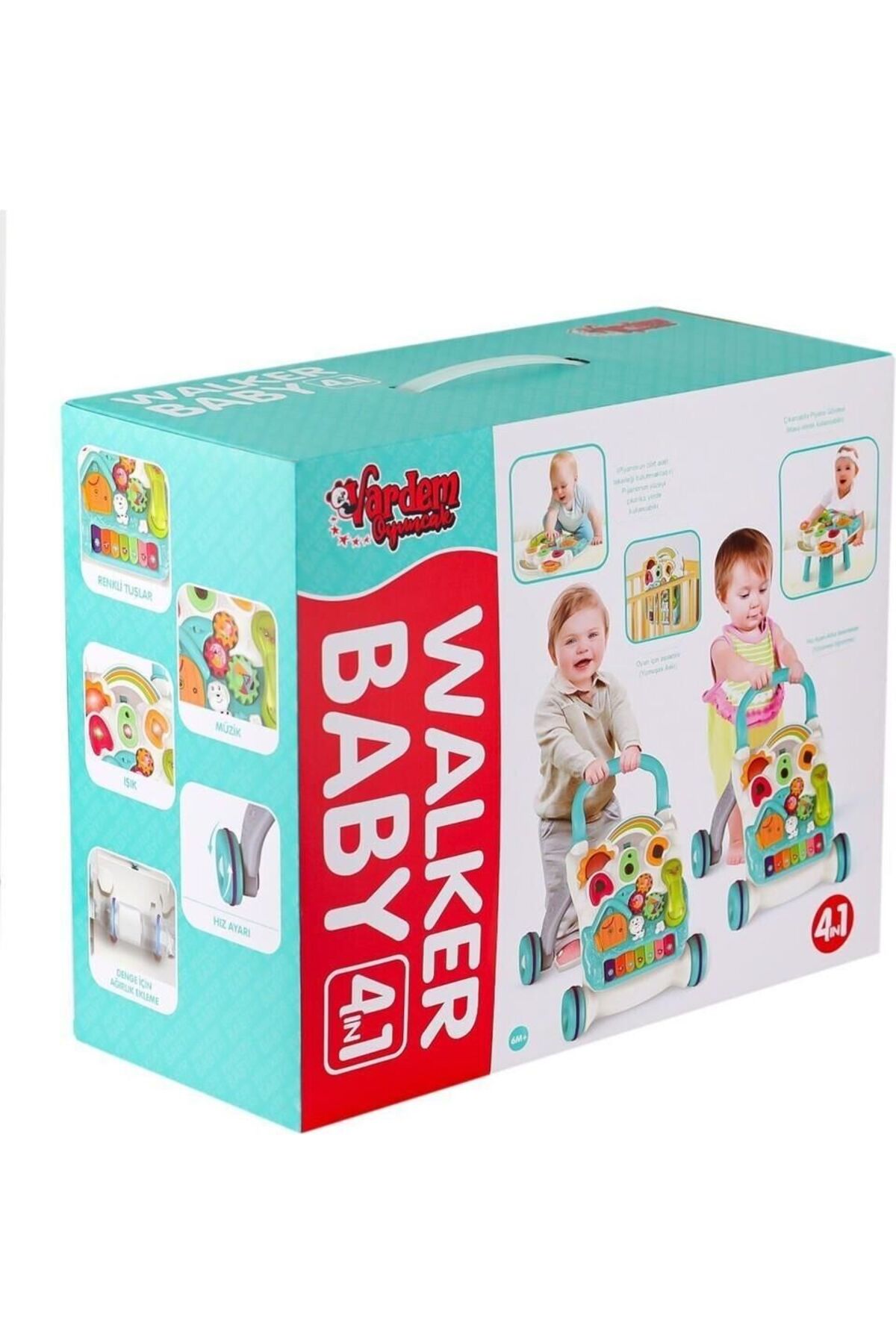 SPOR35 Kız Erkek Çocuk Oyuncak PİYANOLU 4 İN 1 BEBEK YÜRÜTEÇ Kız Erkek Çocuk Oyuncak Eğitici Oyuncaklar fotoğrafı 2 (önizleme)