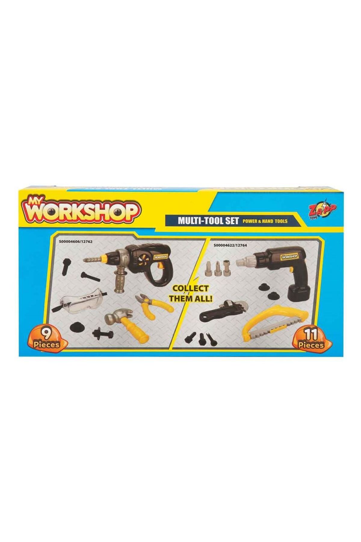 SPOR35 Çocuk Oyuncakları Zapp Toys My Workshop Matkaplı Tamir Seti