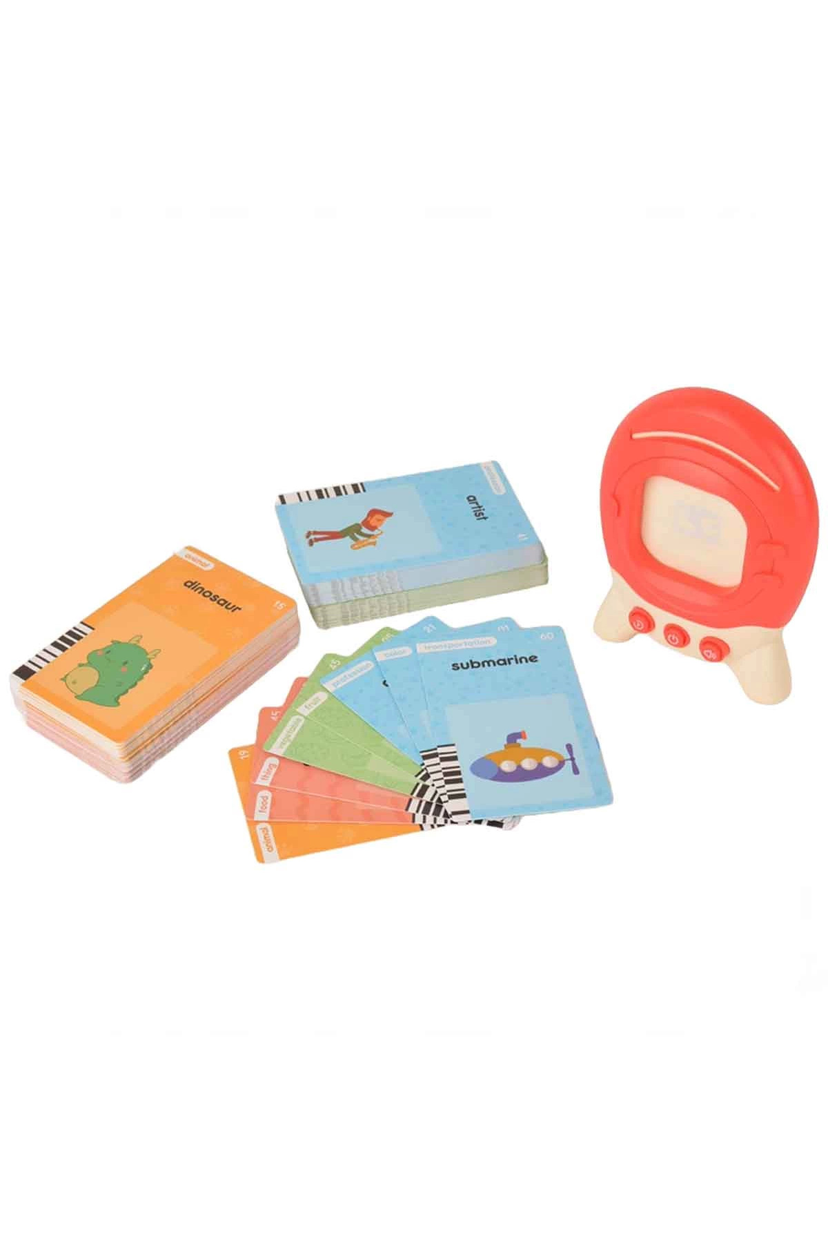 NEWBRENDHOME Öğretici Eğitici Oyuncaklar Öğretici İngilizce Konuşan Flash Kartlar Kız Erkek Çocuk Oyuncak fotoğrafı 4 (önizleme)