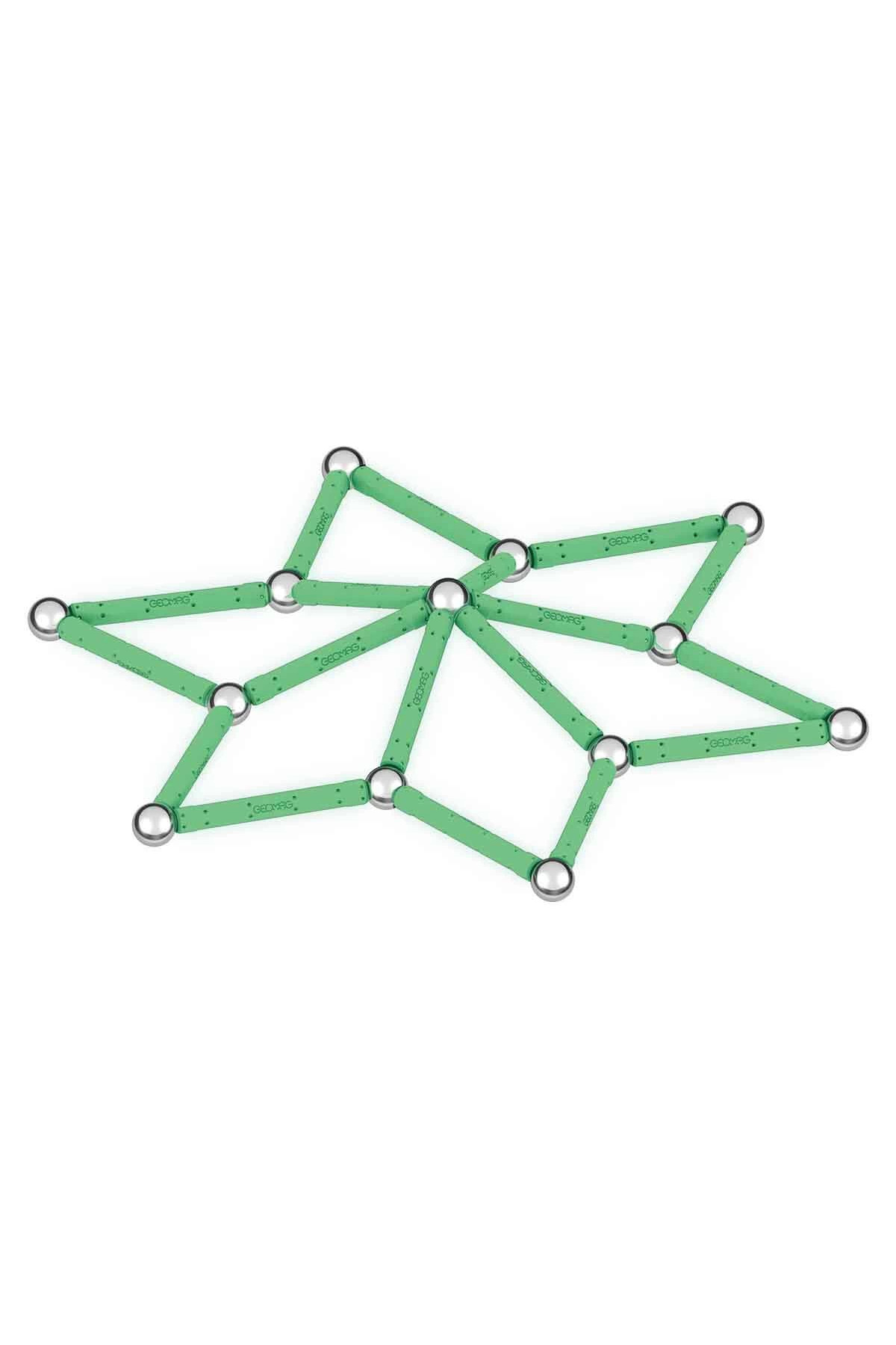 NEWBRENDHOME Öğretici Eğitici Oyuncaklar Geomag Glow Manyetik Zeka Oyunu 42 Parça S02000329 Kız Erkek Çocuk Oyunc fotoğrafı 2 (önizleme)