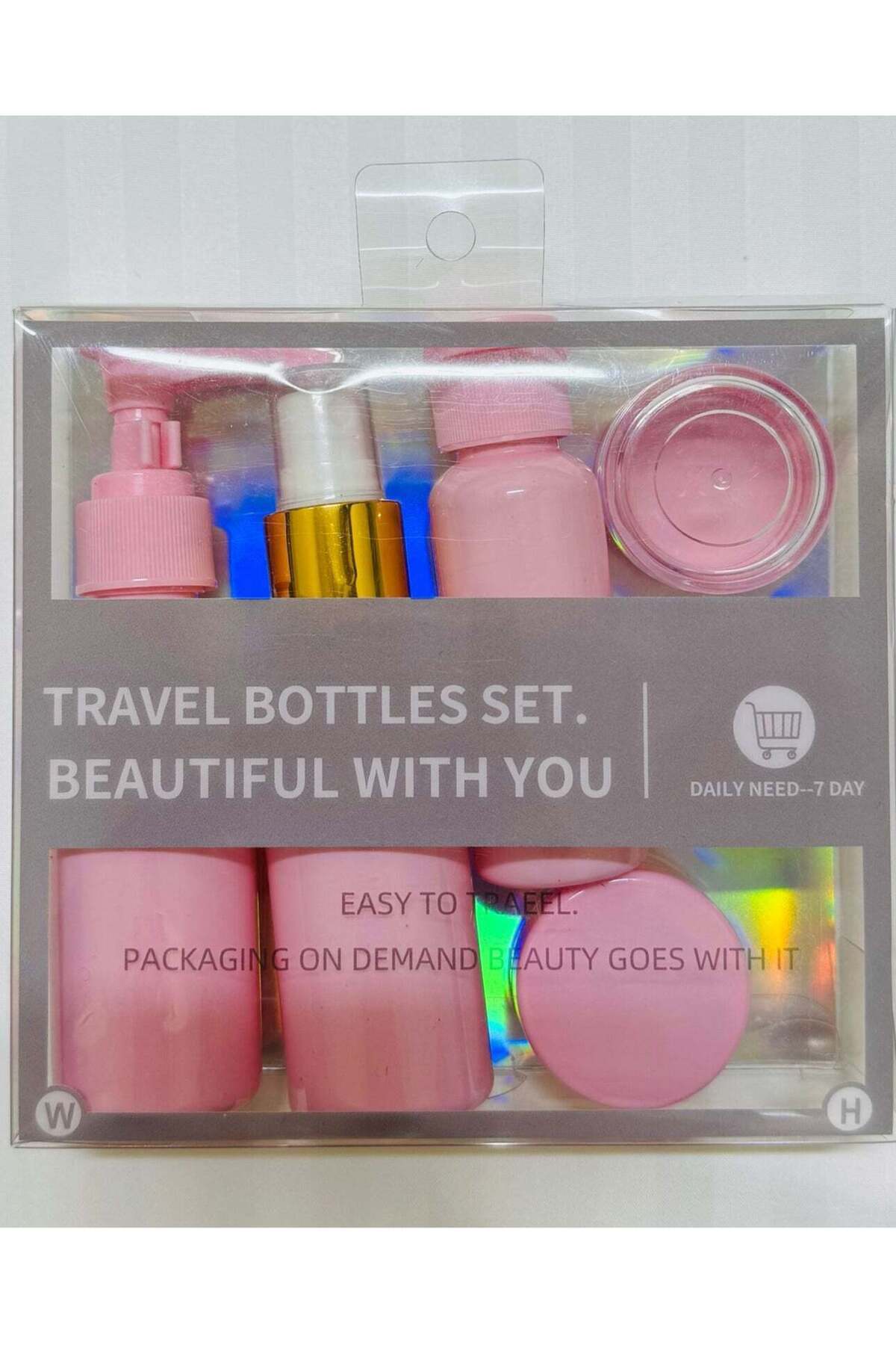 Generic-6-Piece Mini Portable Empty Travel Cosmetics Bottles, Travel Bottles Set,Travel Toiletries Bottles 1