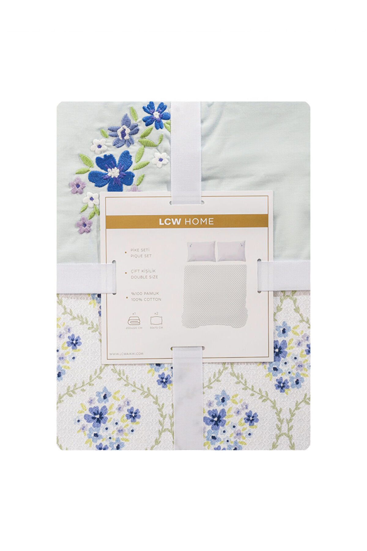 LC Waikiki-Create Your Style from Uzg Store |   Flower Printed Cotton Double Pique Set 1