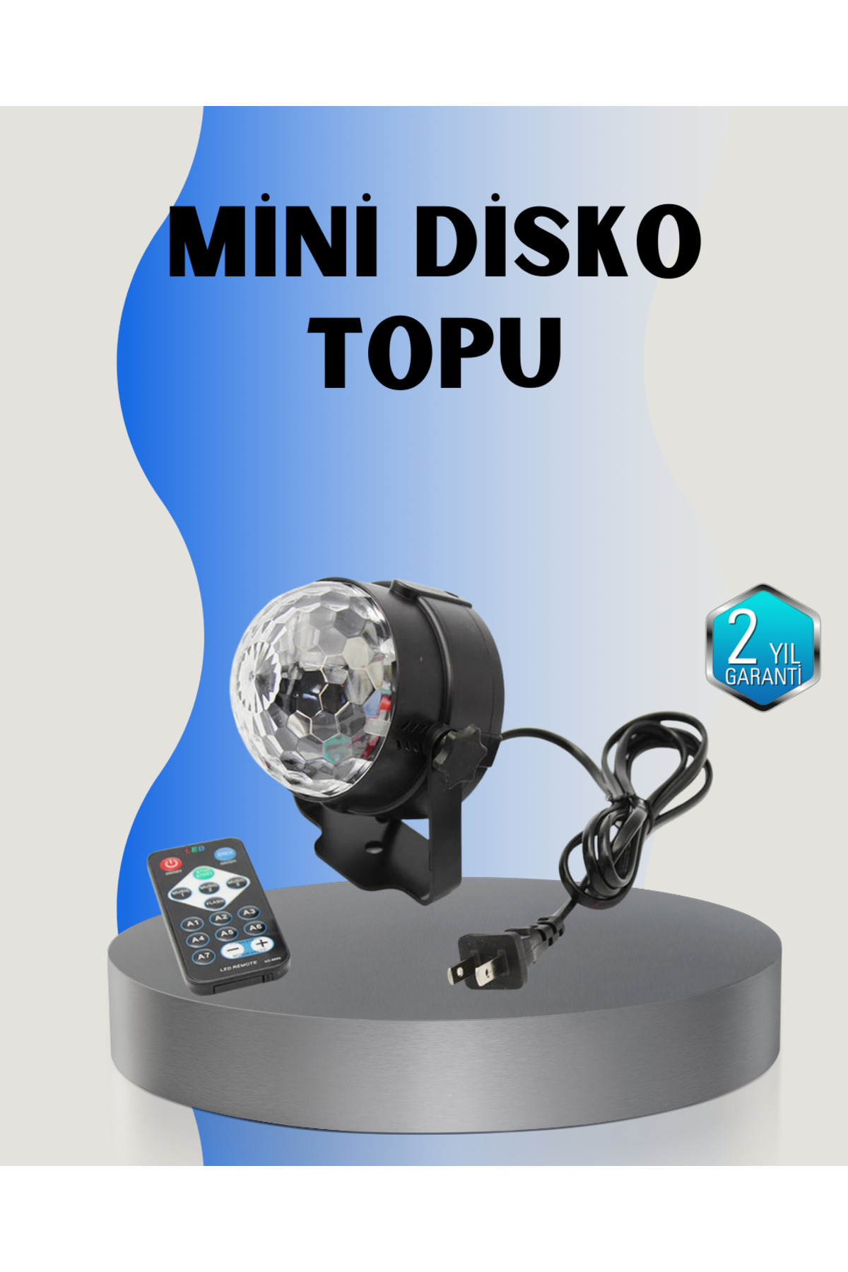 Ronanna LED Disko Topu Sahne Parti Aydınlatma