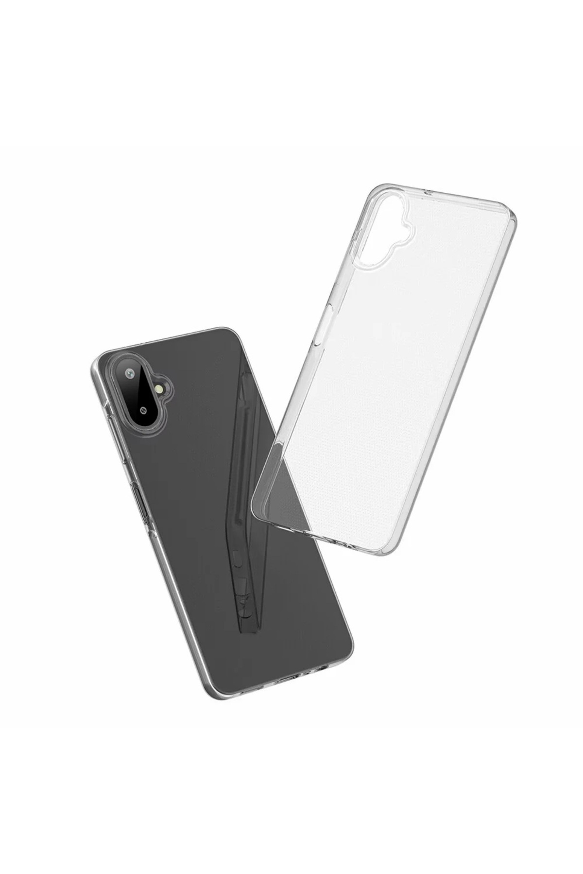 bbtech-Hard Pc Non-Yellowing Crystal Clear Transparency Case Compatible with Samsung Galaxy A07 2