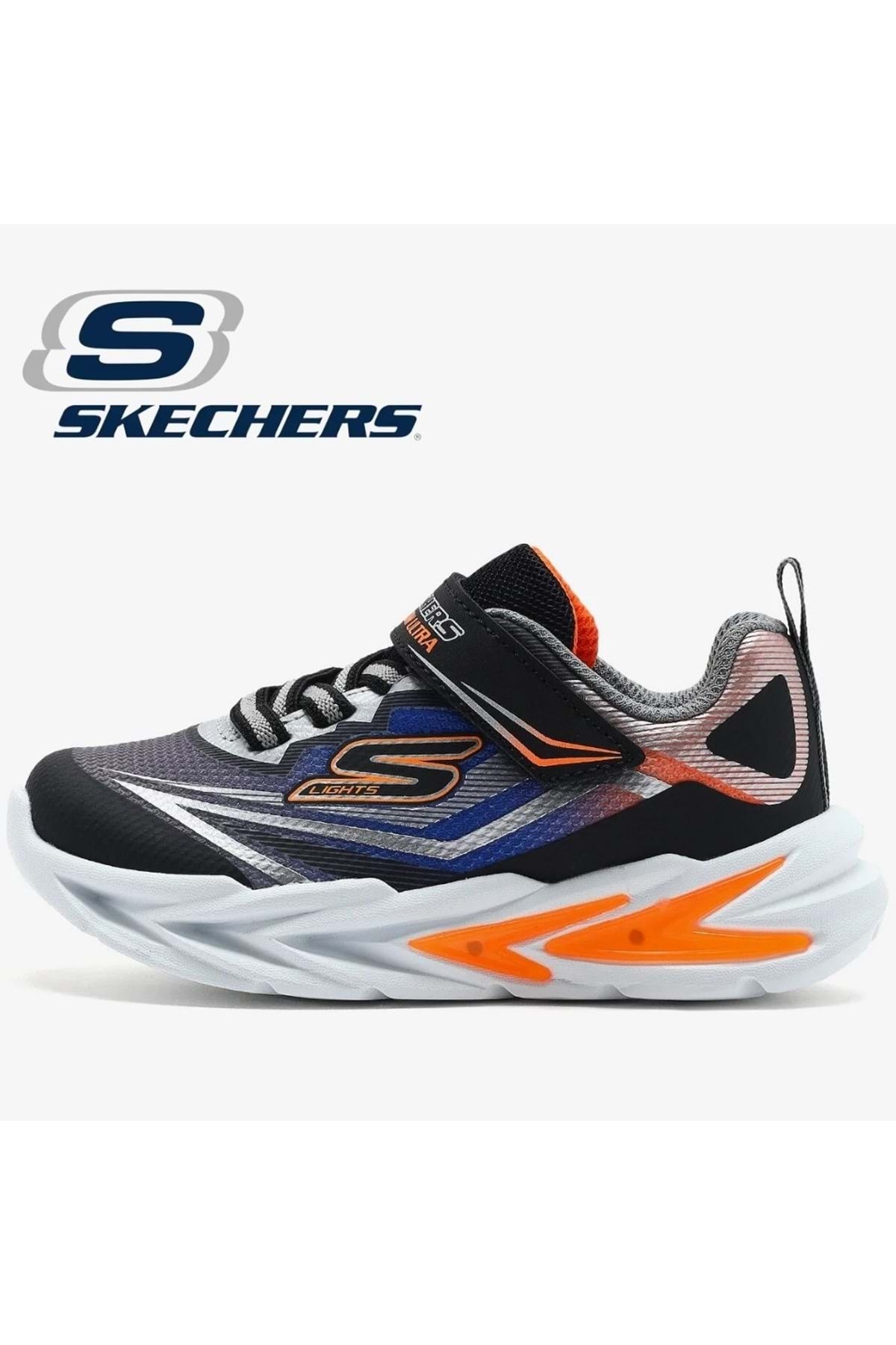 اسکچرز کفش ورزشی ارتوپدیک بچه‌گانه Flexglow Ultra 400139N مشکی