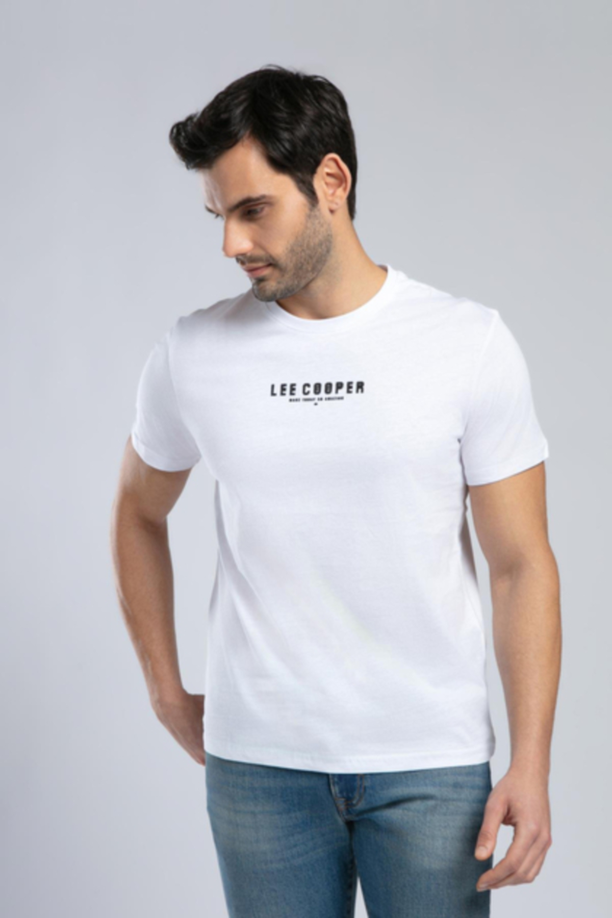 تی شرت مردانه طرح دار آستین کوتاه | لی کوپر Lee Cooper 252 LCM 242024 - تصویر 2