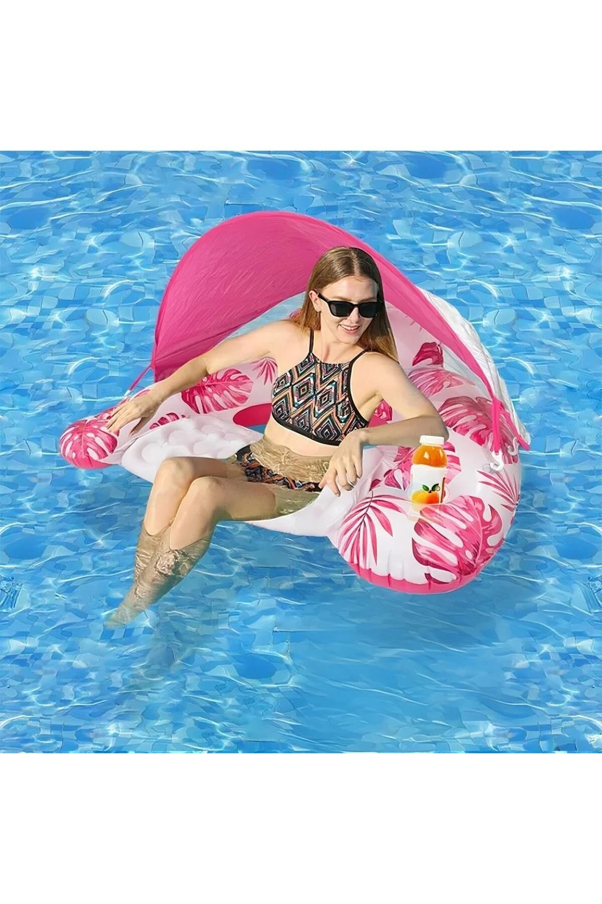 erorex-Inflatable Pool Floats Adult 4 1 Multi Purpose Pool Float Rafts Water Hammock Pool Floats Adults 2