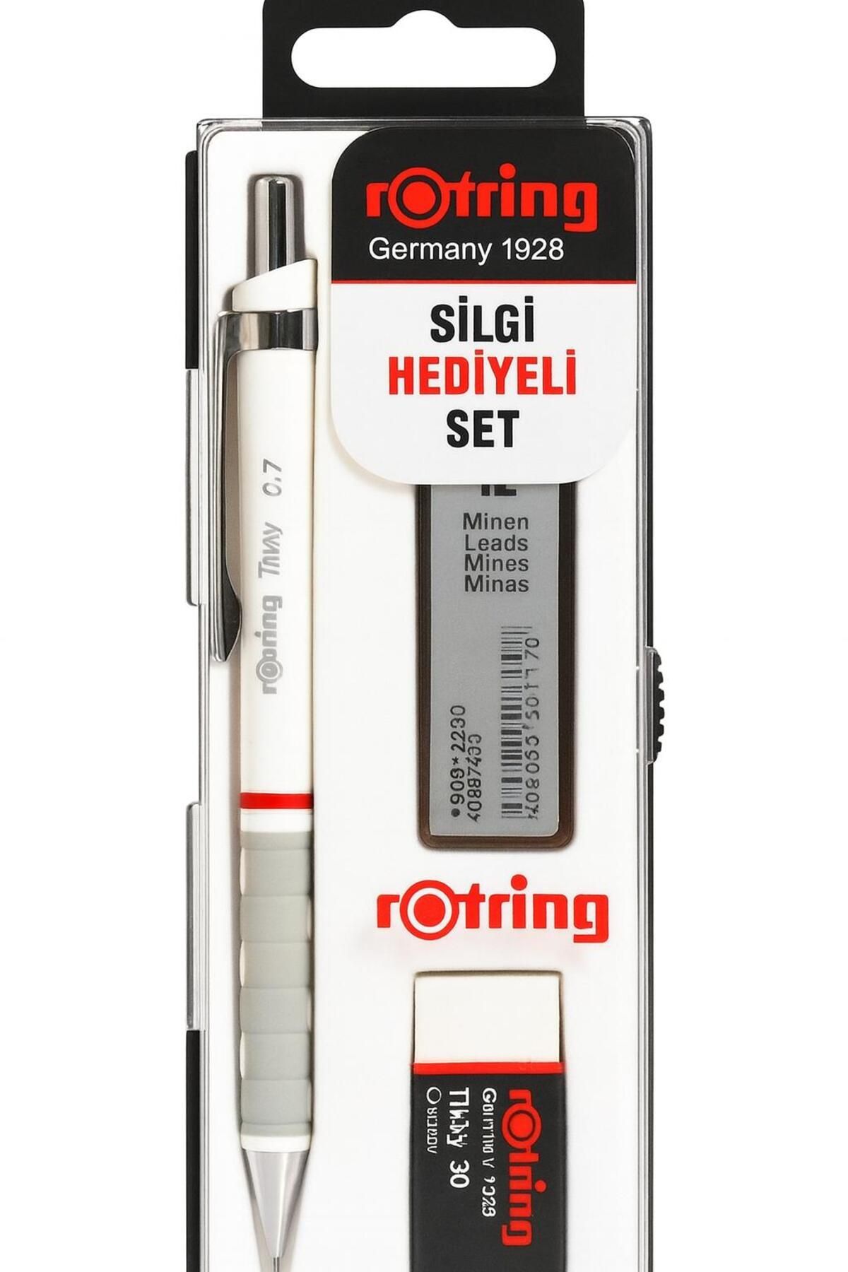 Rotring-Tikky Mechanical Pencil, Nib and Eraser Set, 0.7 mm Pencil 1
