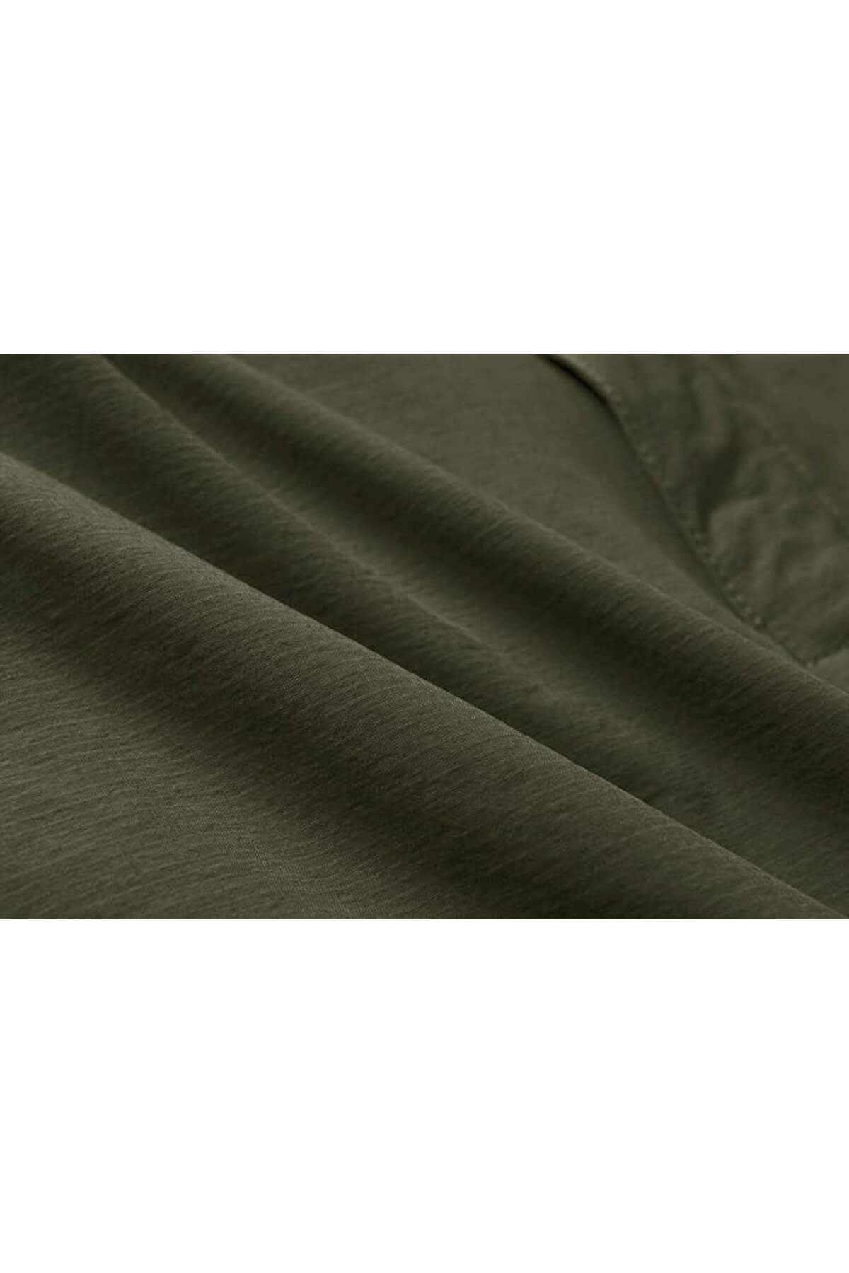 OEM-Quick-drying, elastic, functional, waterproof shorts with elastic waistband, green 32 5