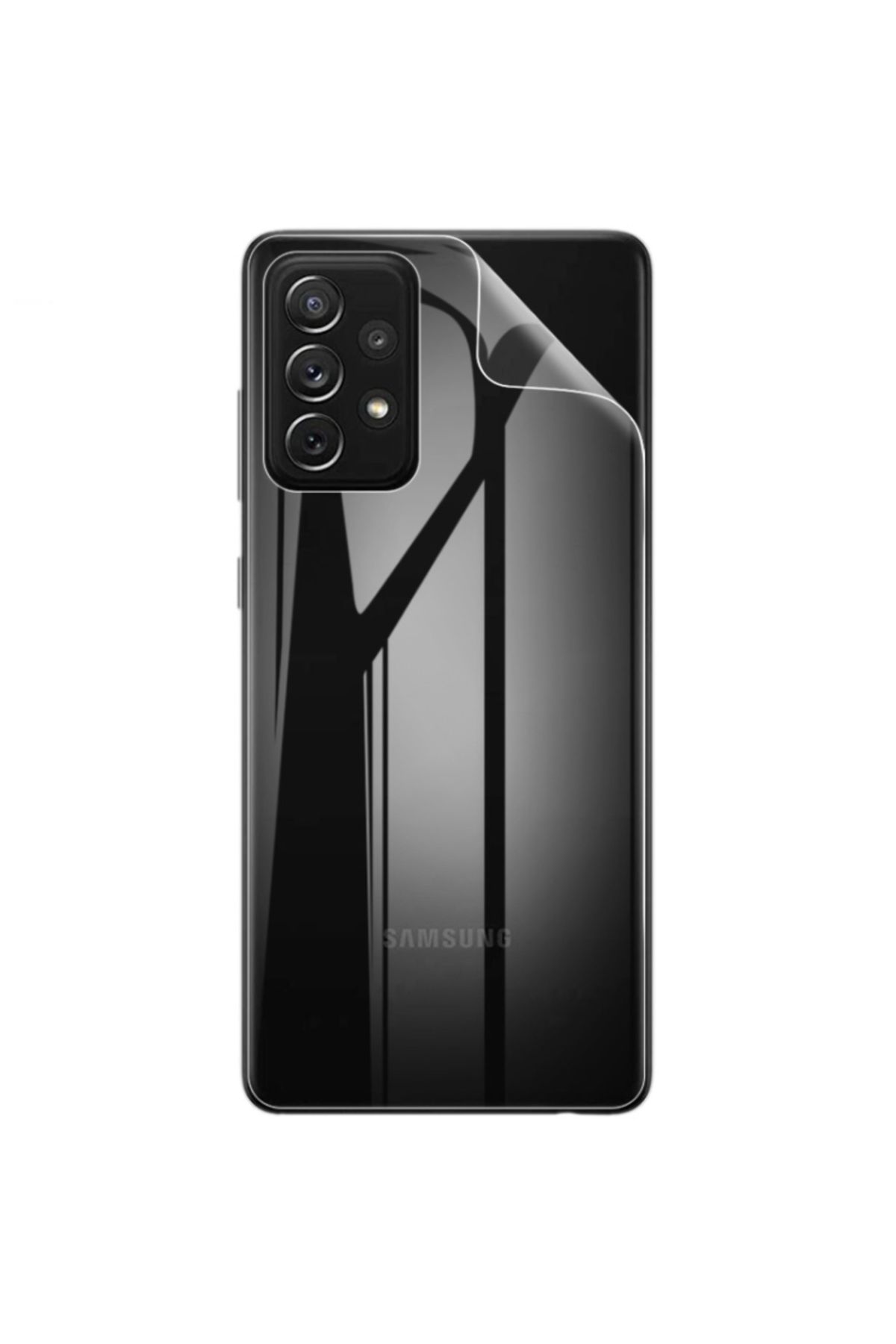 MSALIŞVERİŞ-Samsung Galaxy S24 Ultra Nano Hydrogel Back Cover Protective Transparent 1