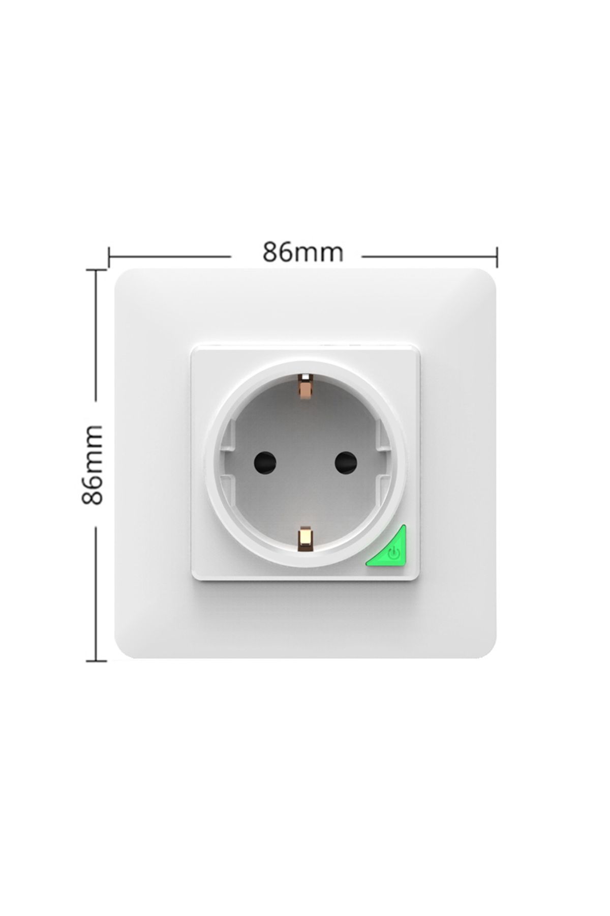 MOES-Smart WiFi Modular Wall Socket, Compatible with Tuya, SmartLife, Alexa, and Google Assistant 3
