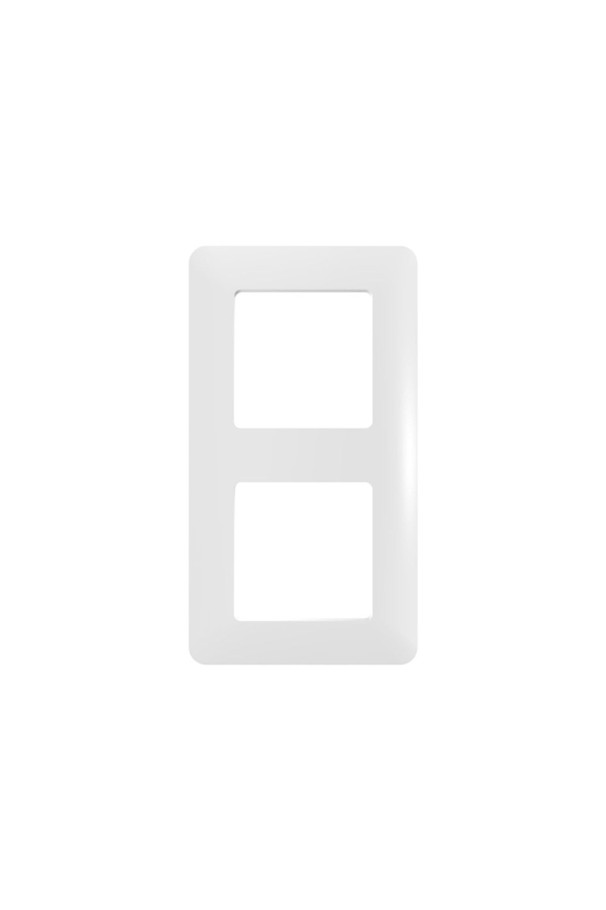 MOES-Socket frame with 2 slots compatible with modular wall socket 1