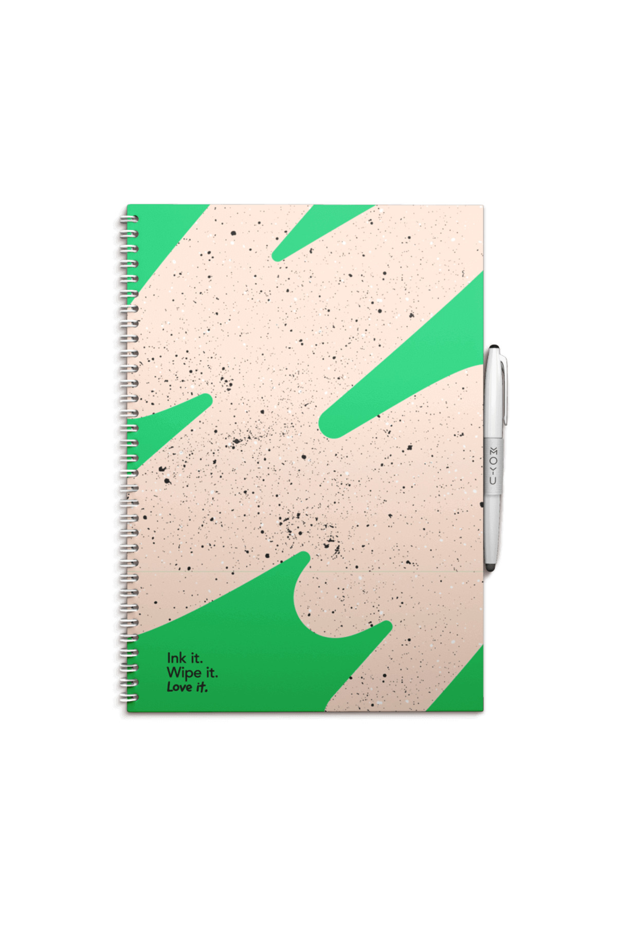 Moyu-Reusable smart notebook, A4 format with rings - Write, erase and reuse without limits 4