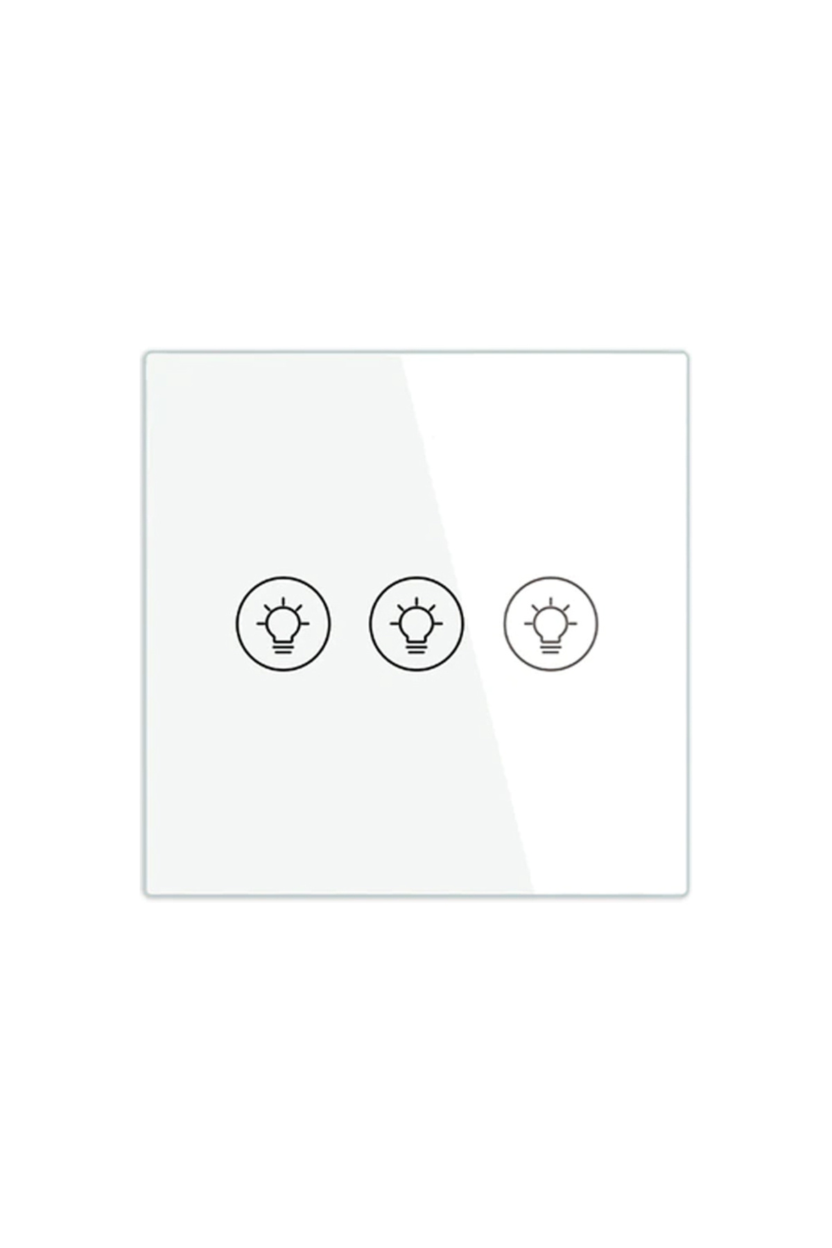 MoesHouse-Smart WiFi Switch with Integrated Dimmer, 3 Circuits, Compatible with Tuya 1
