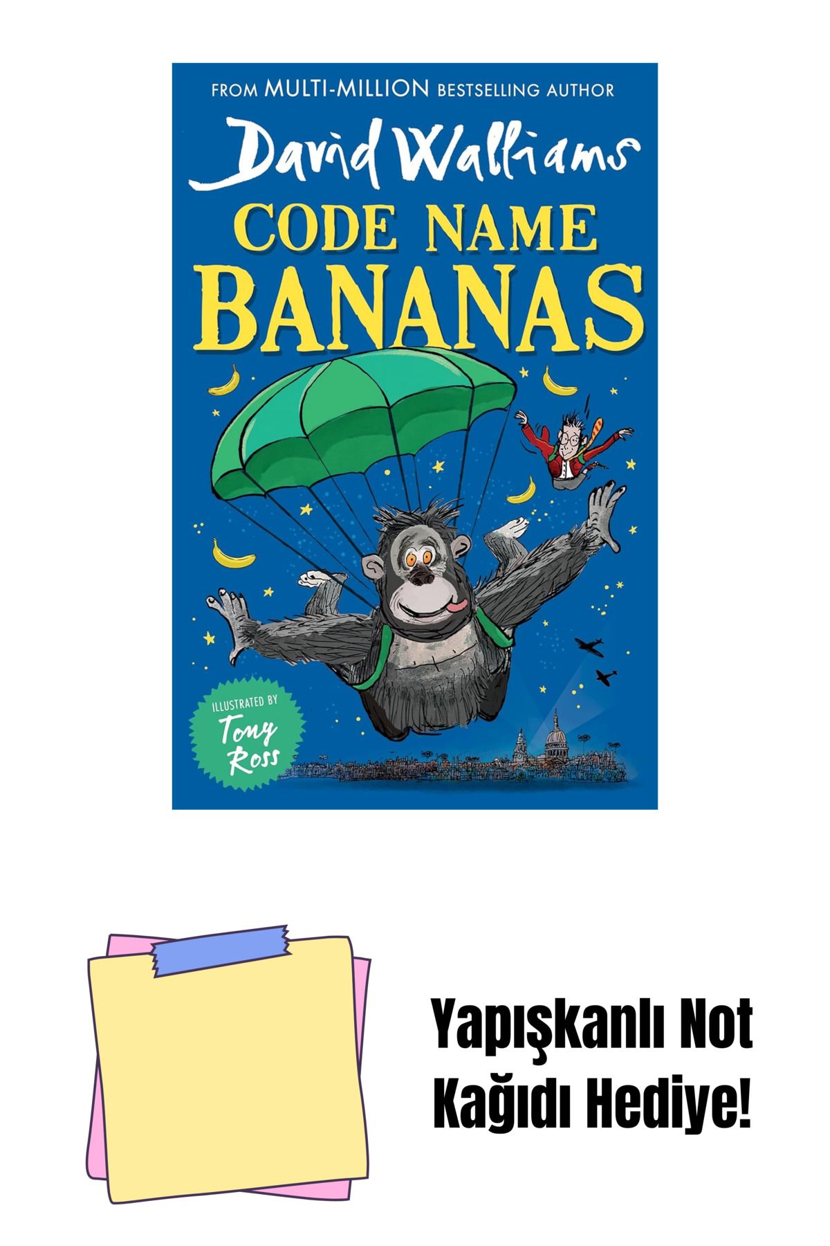 Bloomsbury-Code Name Bananas + Sticky Note Paper 1