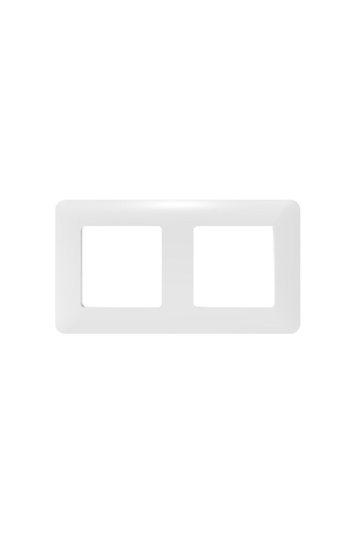 MOES-Socket frame with 2 slots compatible with modular wall socket 2