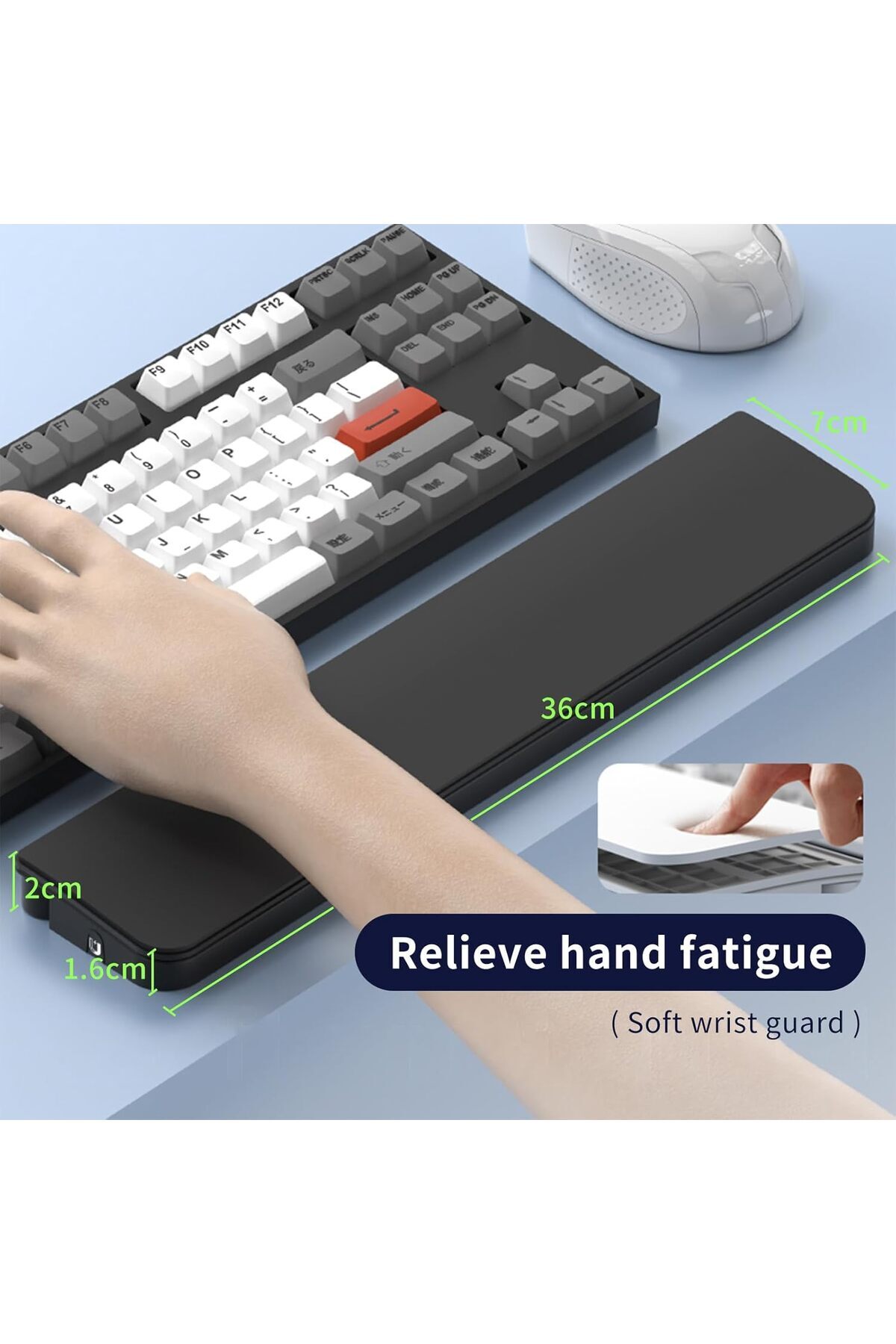 okcsc-Upgraded Electronics Cleaner Keyboard Tray 2-in-1, Computer Screen/Keyboard Cleaning Kit, Clea 5